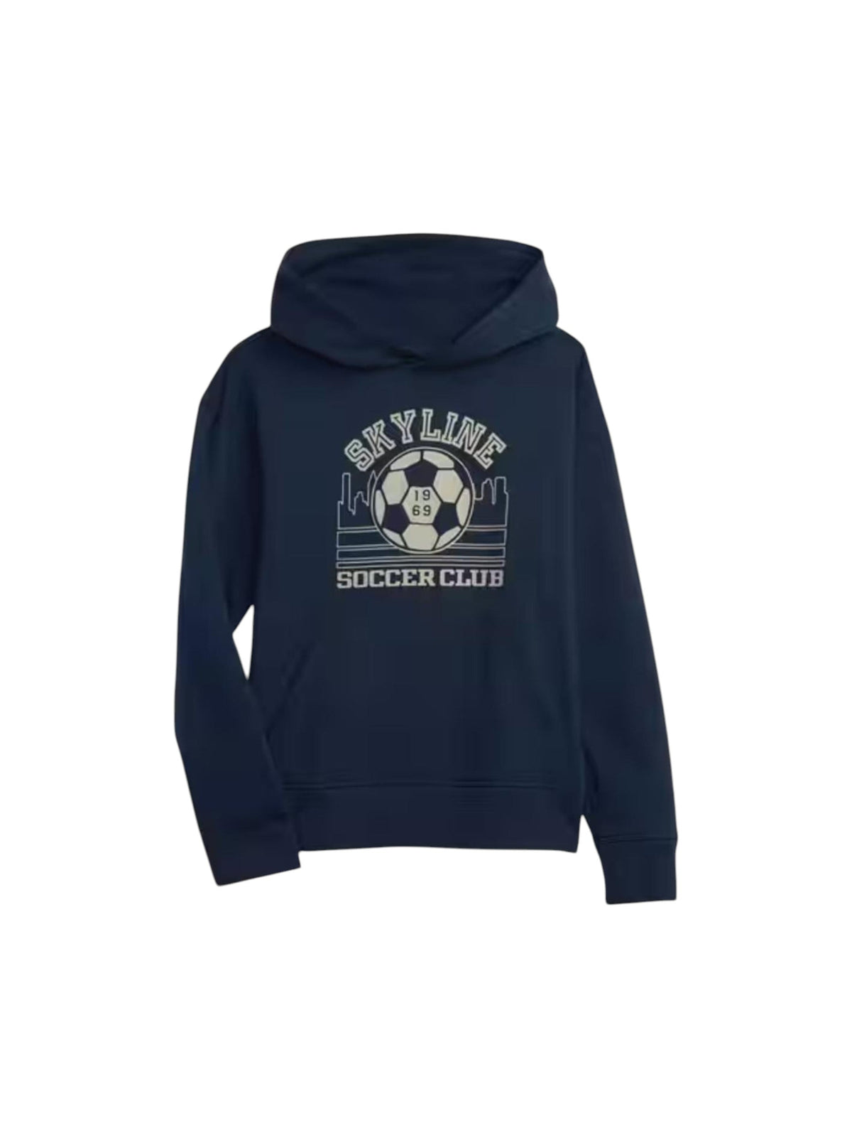 Image for Kids Boy's Graphic Printed Hoodie,Navy