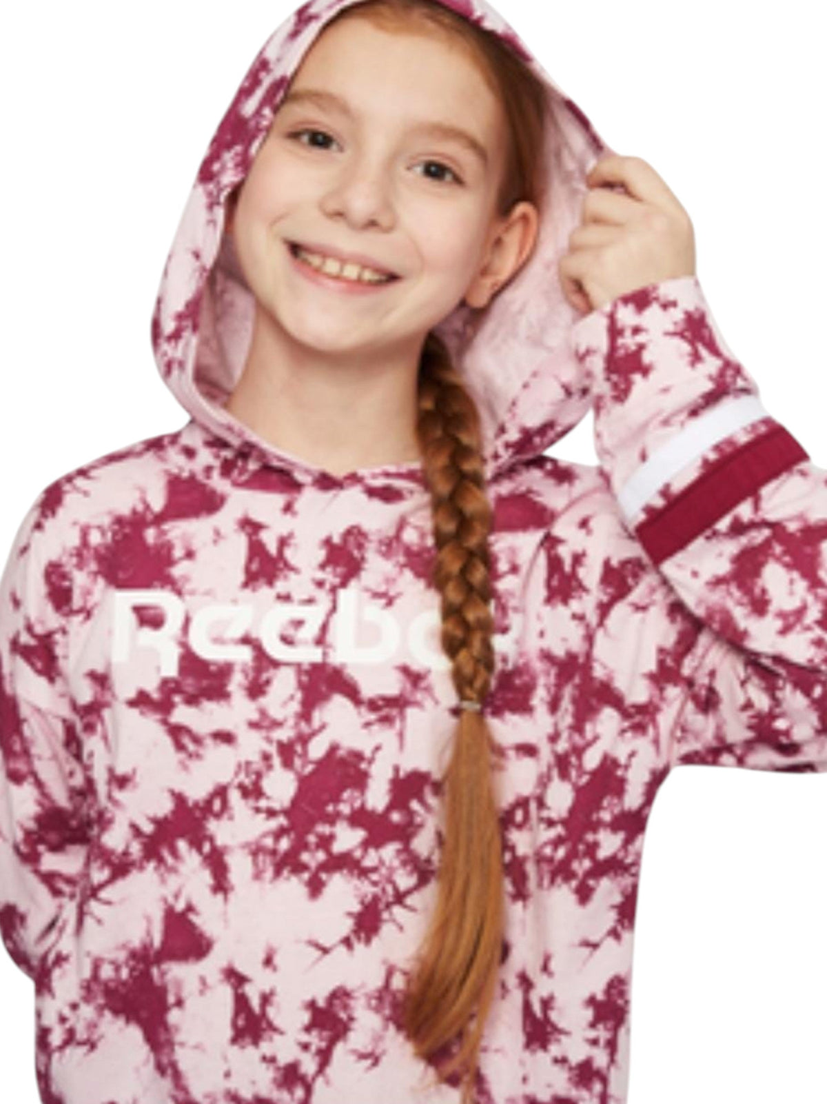 Image for Kids Girl's Printed Hoodie,Pink