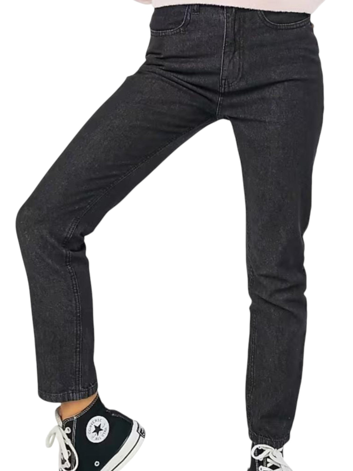 Image for Women's Plain Jeans,Black