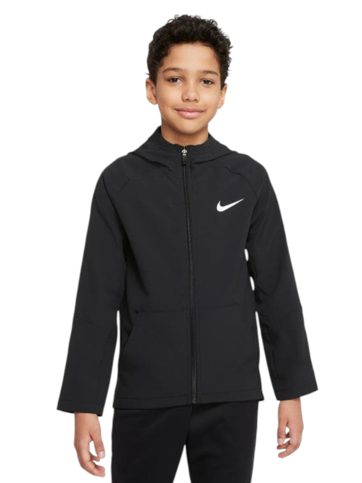 Image for Kids Boy's Plain Solid Jacket,Black