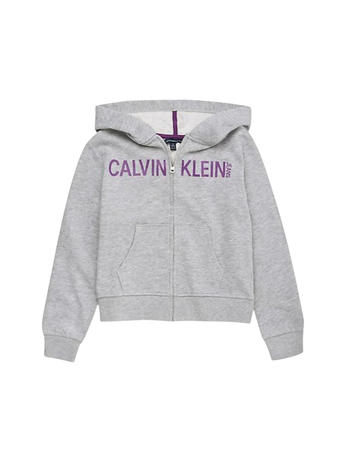 Image for Kids Girl's Printed Hoodie,Grey
