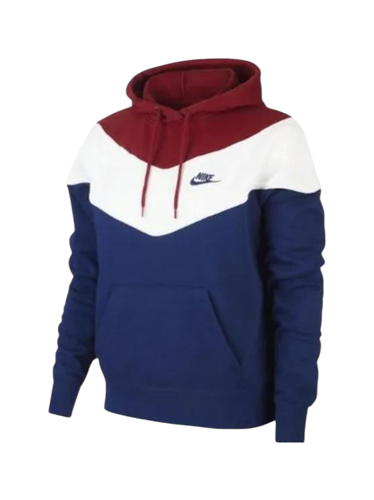 Image for Women's Colorblocked Hoodie,Navy