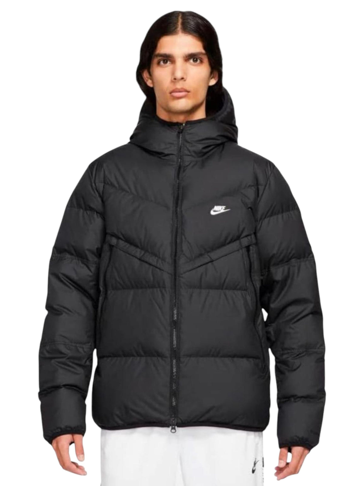 Image for Men's Quilted Jacket,Black