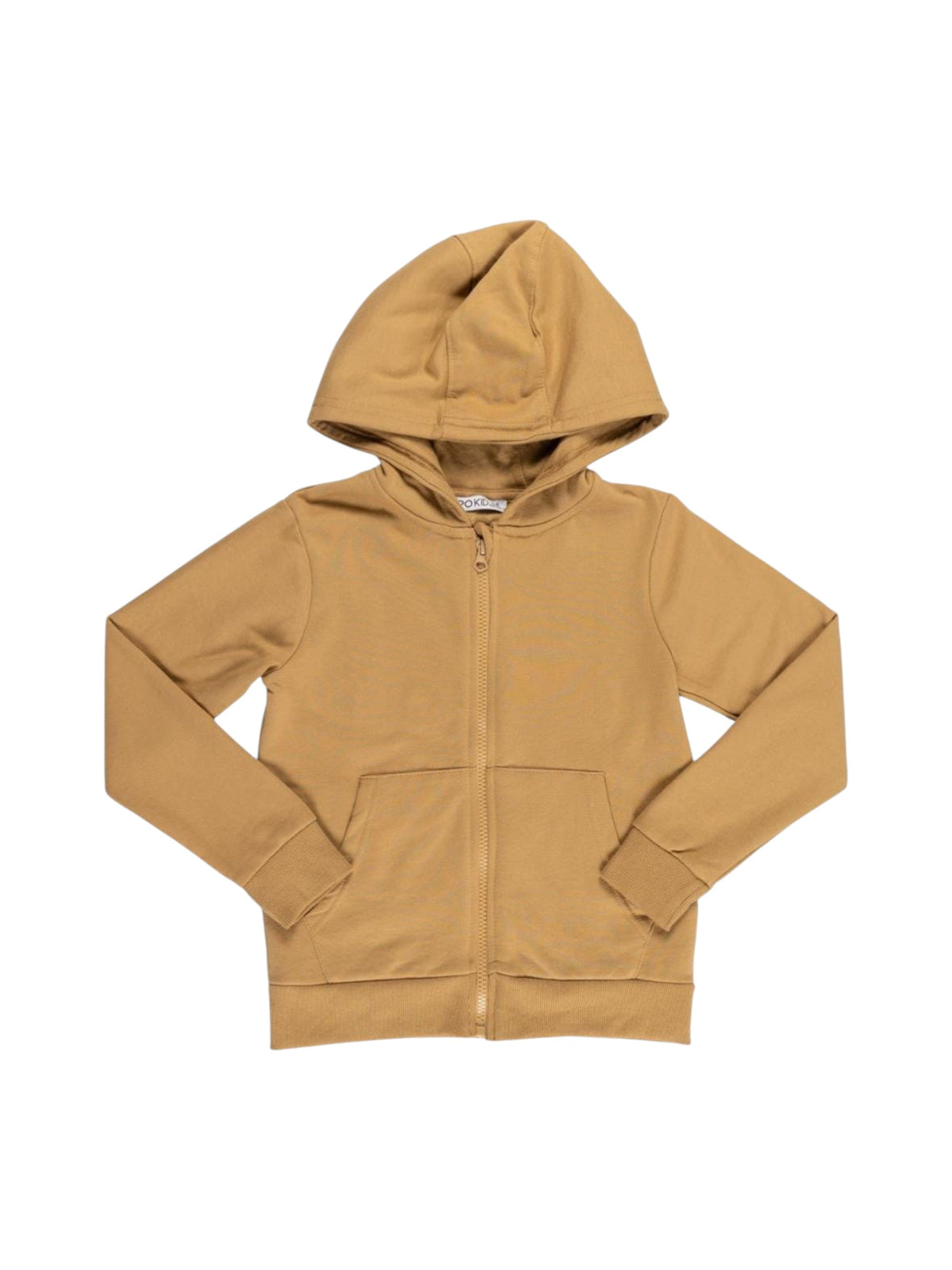 Image for Kids Boy's Plain Hoodie,Brown