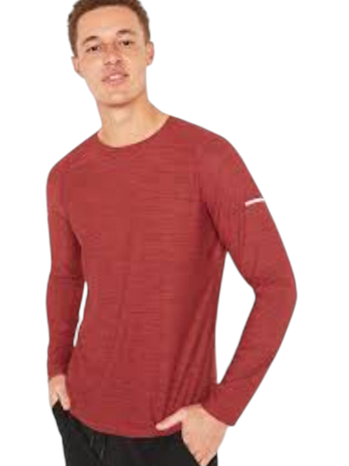 Image for Men's Plain Sport Top,Brick