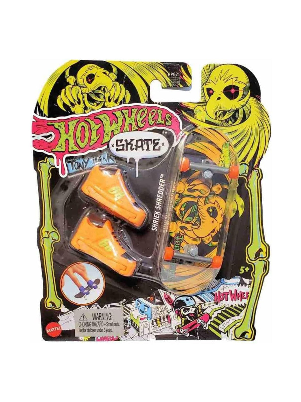 Image for Skate Tony Hawk Shriek Shredder Mini Skateboard