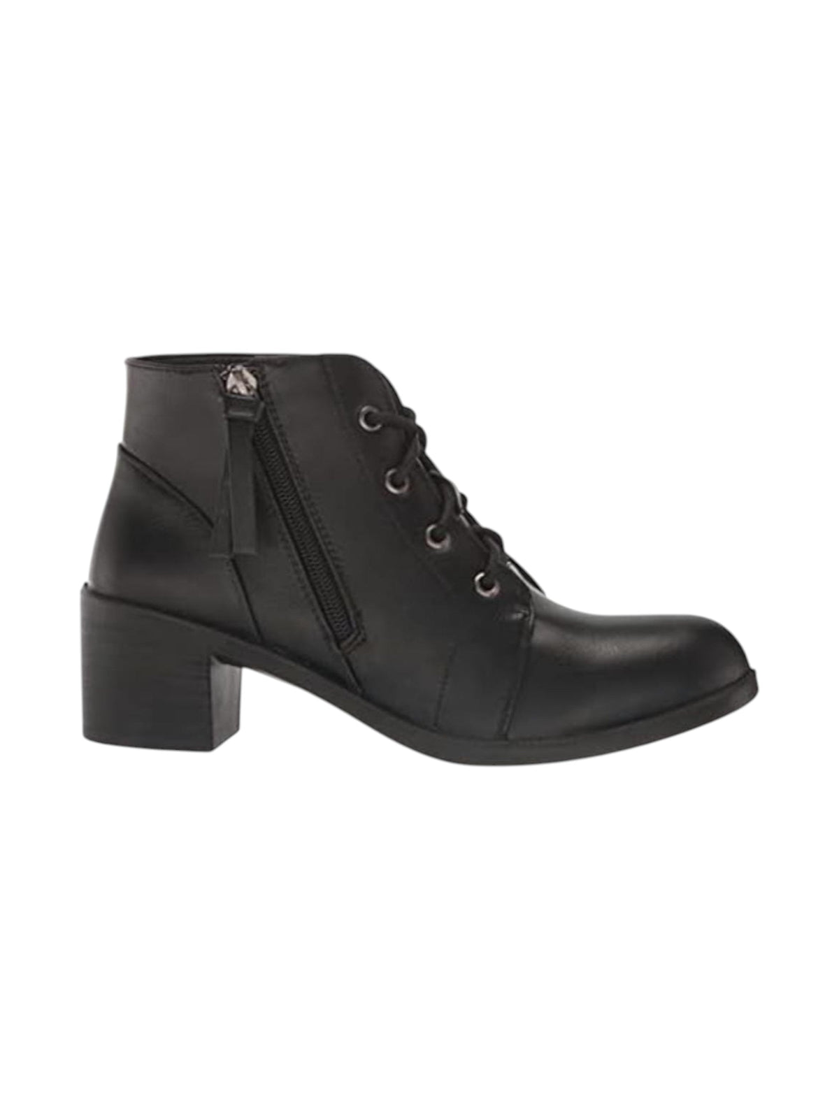 Image for Women's Plain Ankle Boots,Black