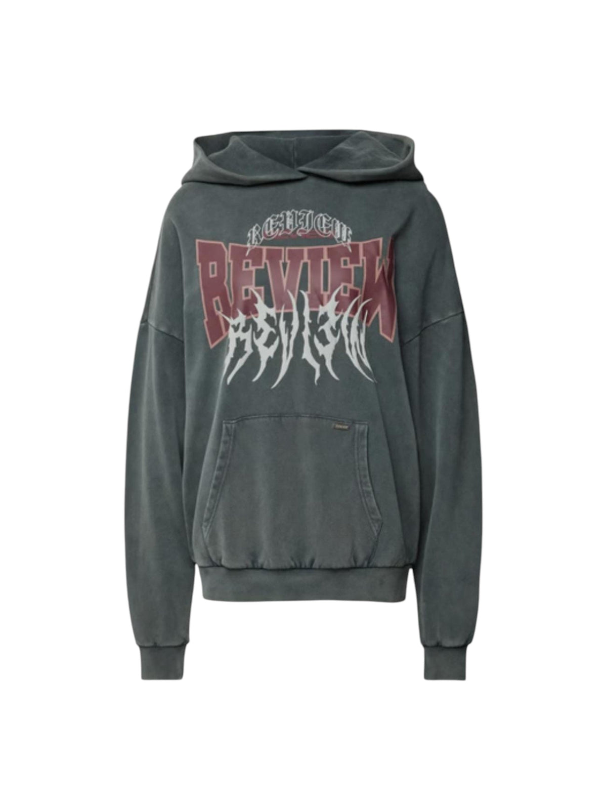 Image for Men's Printed Hoodie,Grey