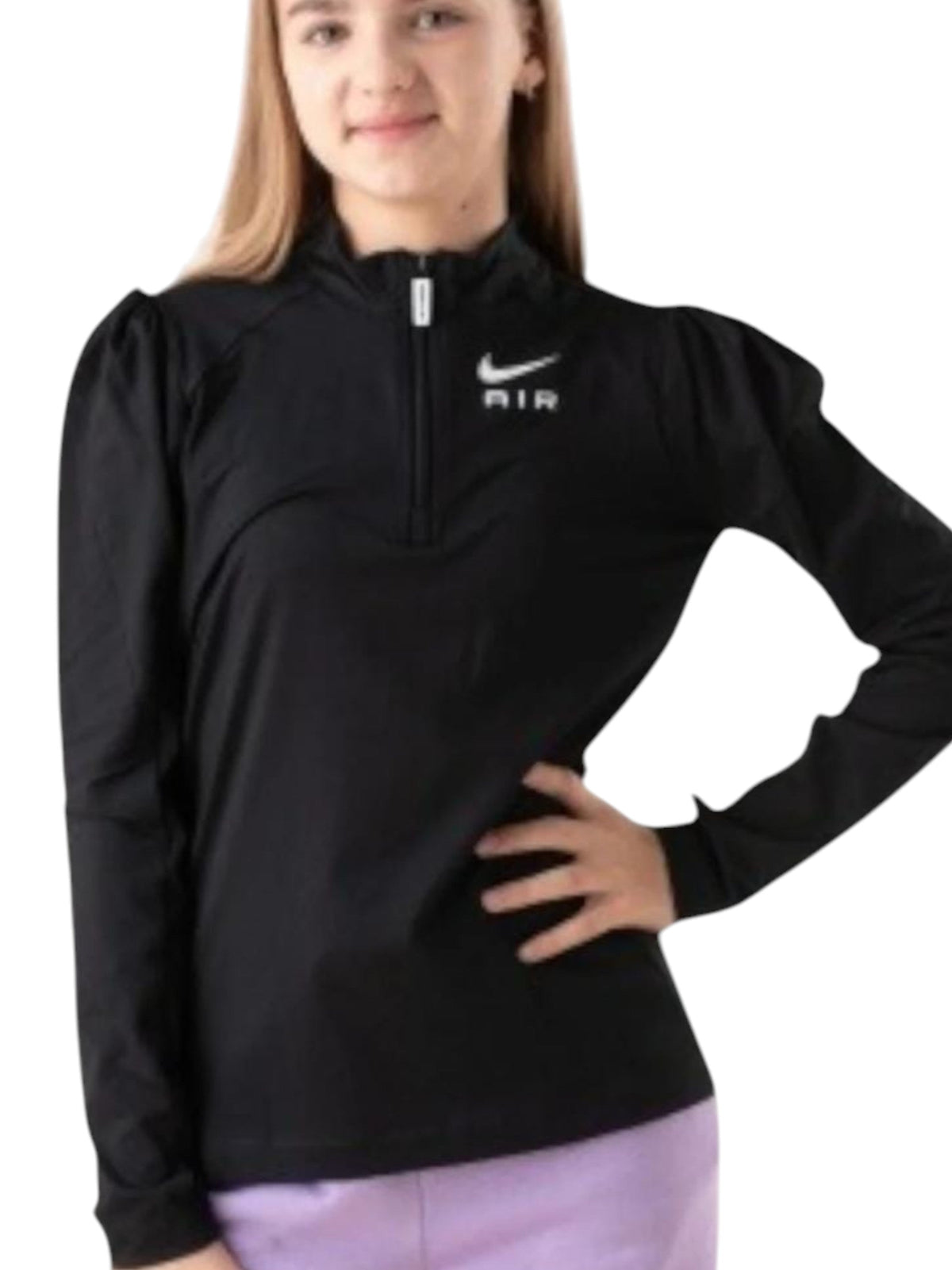 Image for Kids Girl's Plain Sport Top,Black
