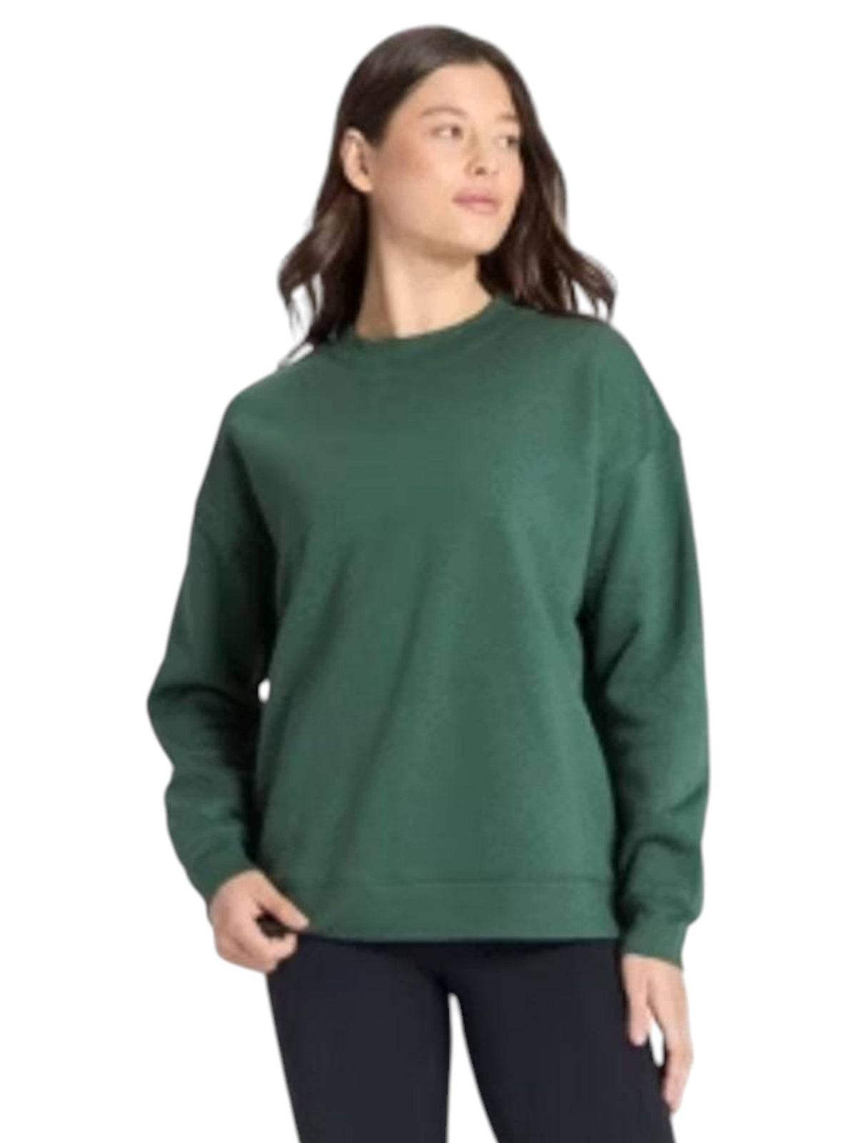 Image for Women's Plain Sweaters,Dark Green