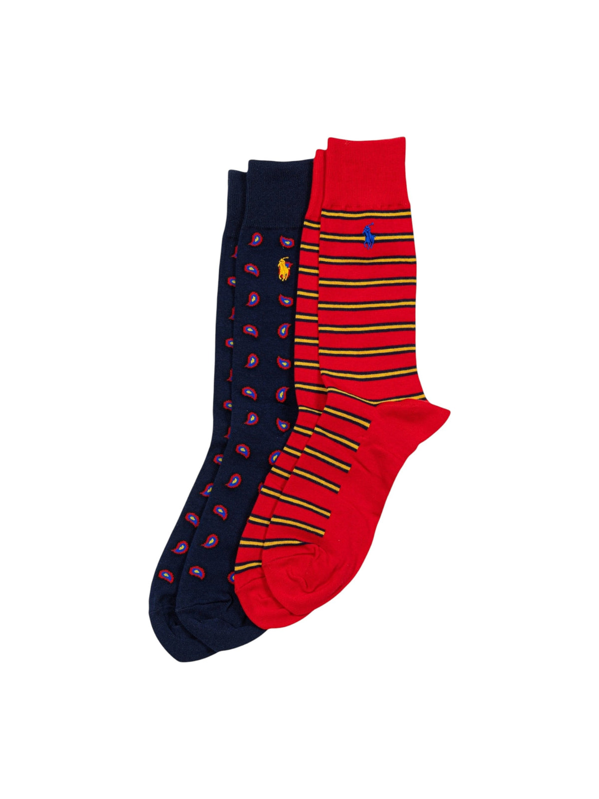 Image for Men's Knitted Socks Set 2Pieces,Red/Navy