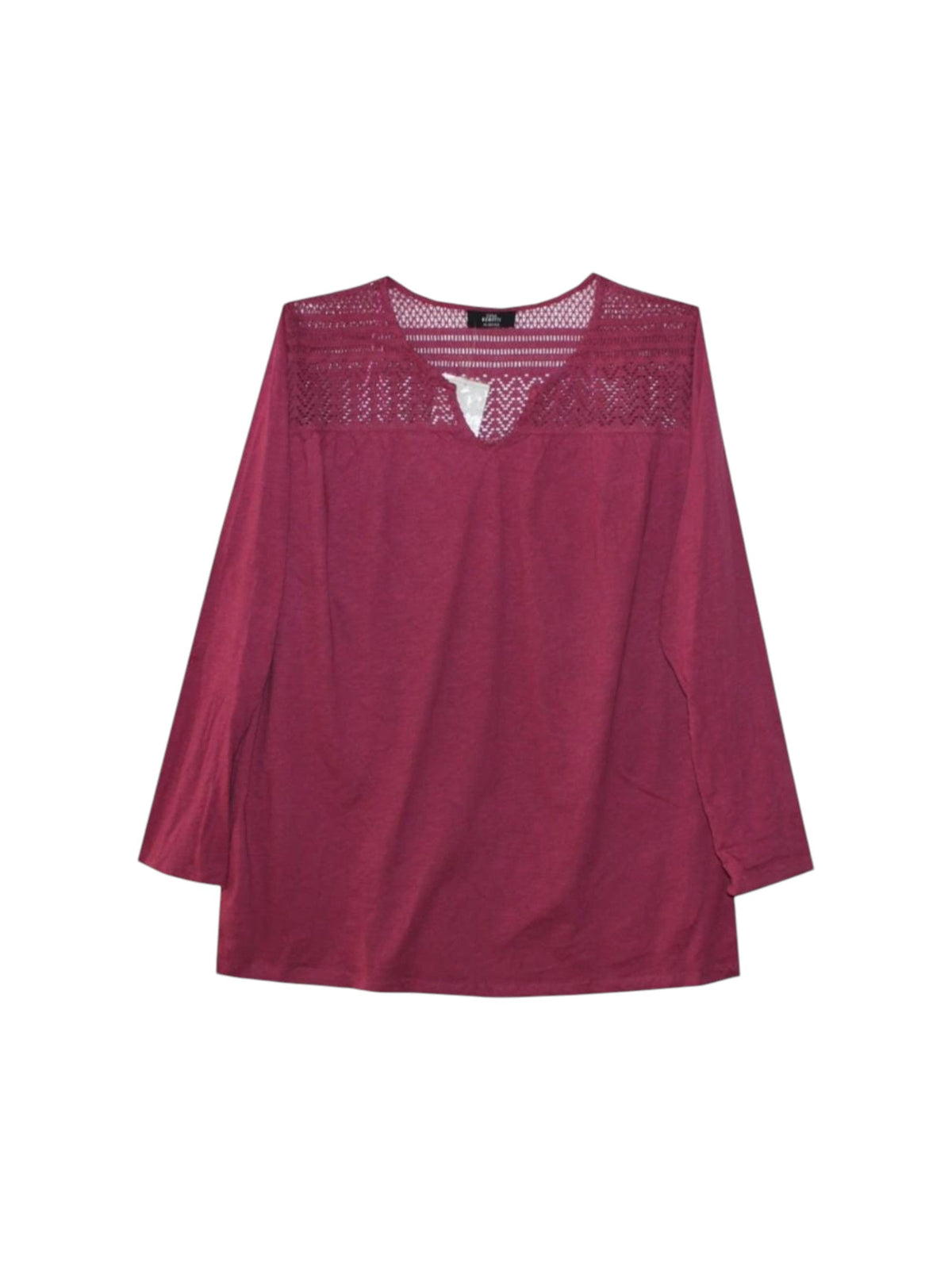Image for Women's Textured Top,Purple