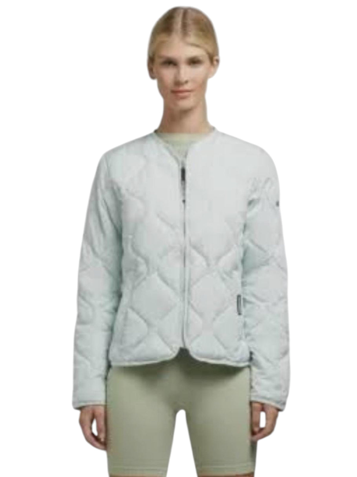 Image for Women's Quilted Jacket,Light Aqua