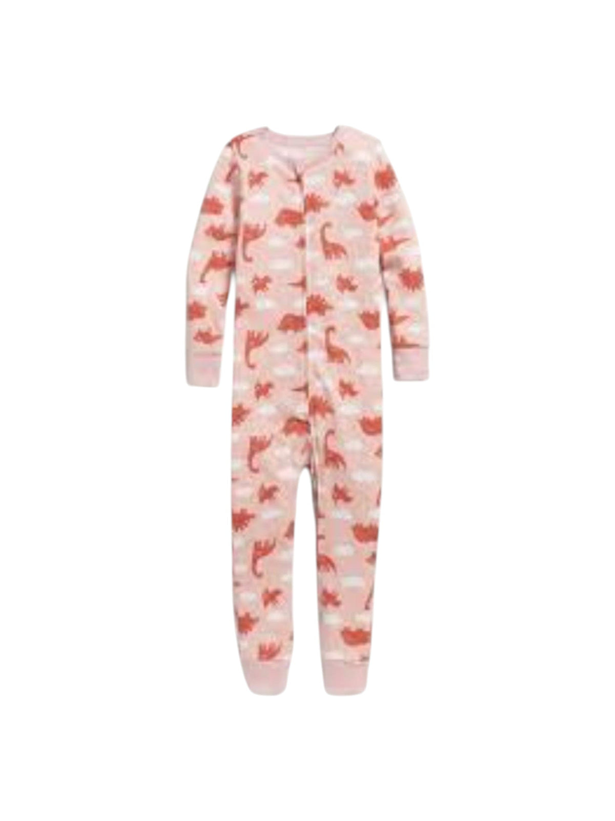 Image for Kids Girl's Printed Jumpsuit,Light Peach