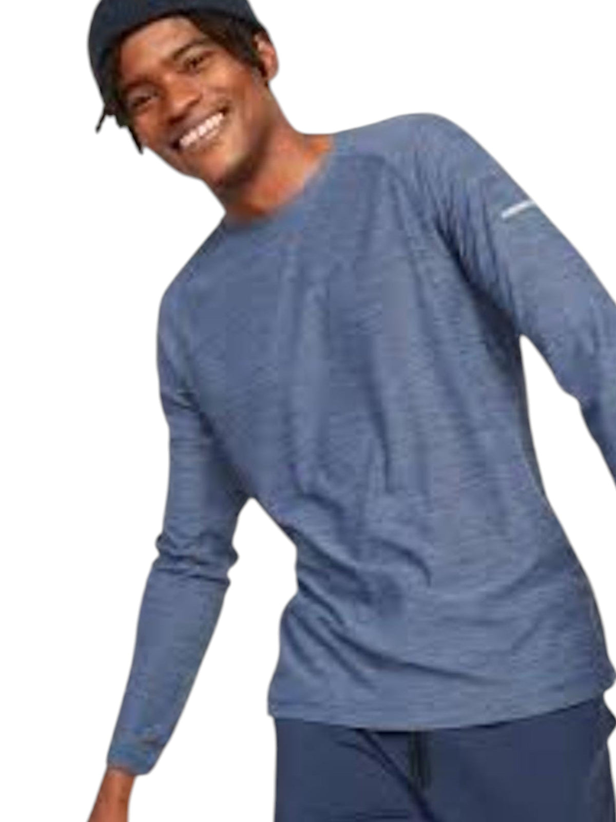 Image for Men's Heather Sport Top,Blue