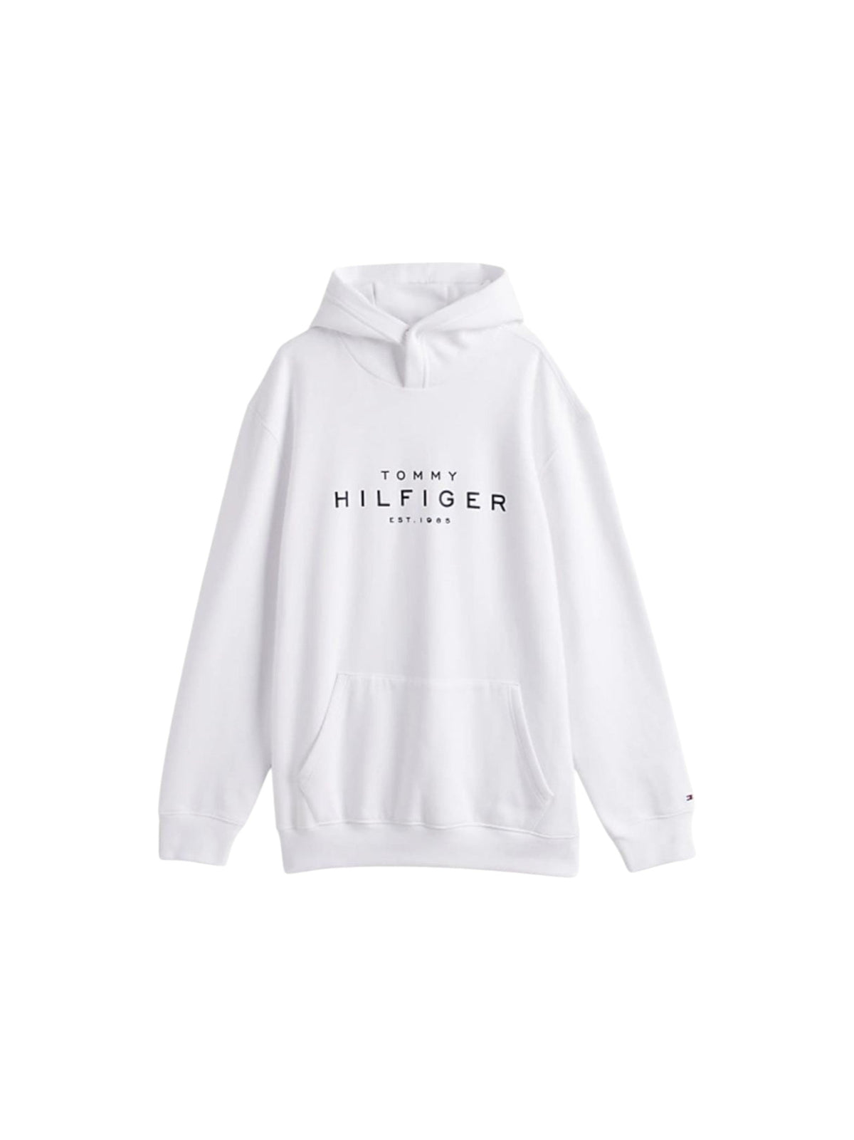 Image for Men's logo Printed Hoodie,White