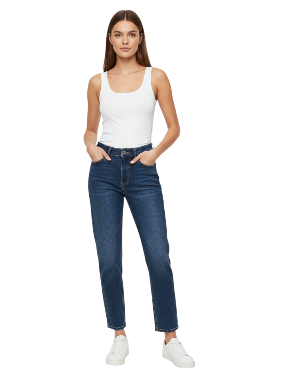 Image for Women's Plain Jeans,Navy