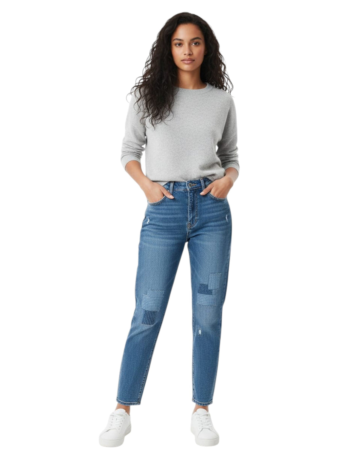 Image for Women's Plain Jeans,Blue