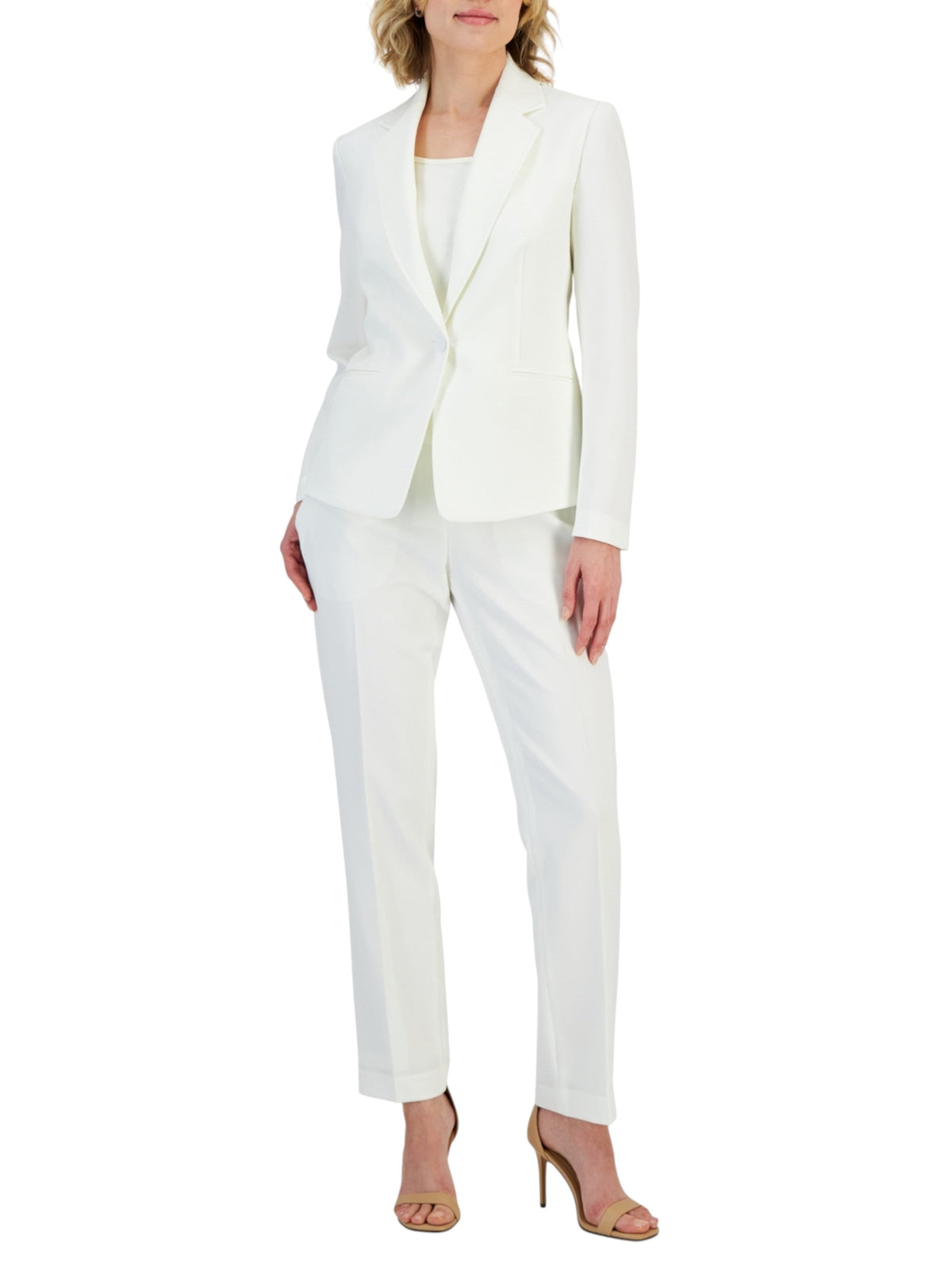 Image for Women's Plain Blazer,White