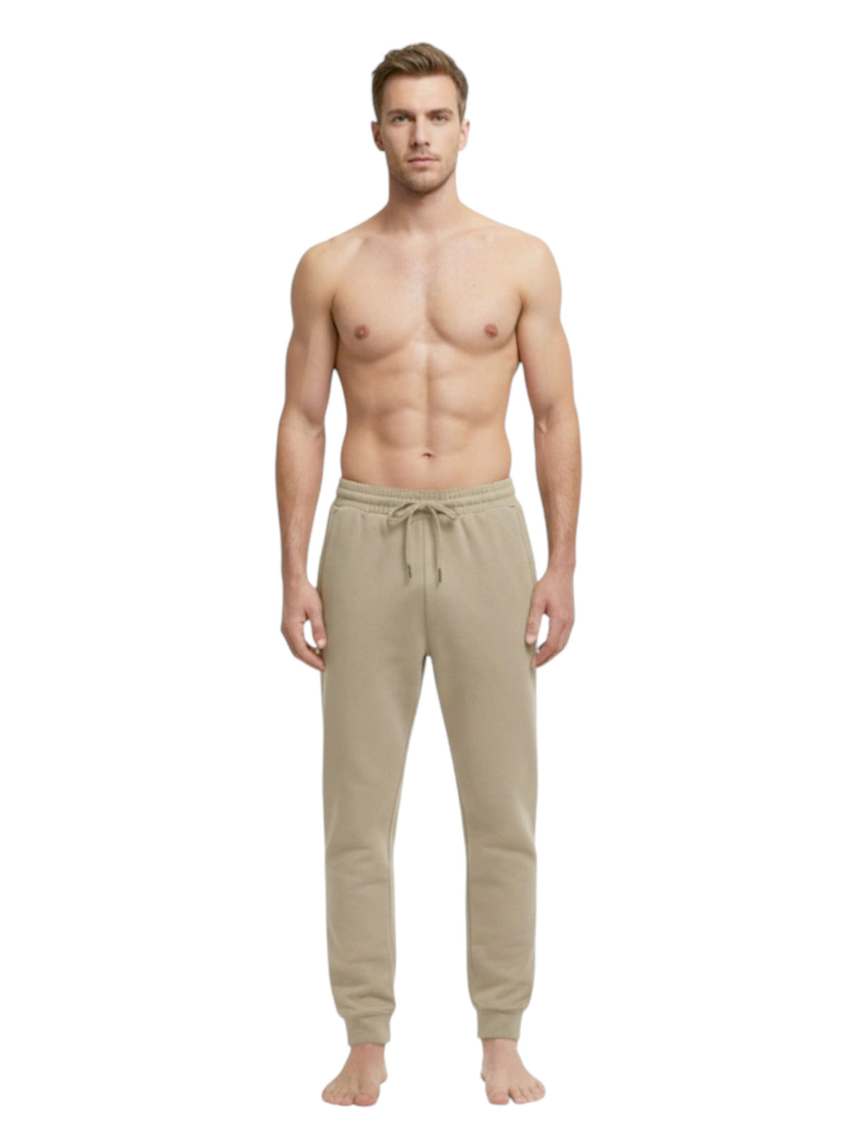Image for Men's Plain Sport Pant,Stone