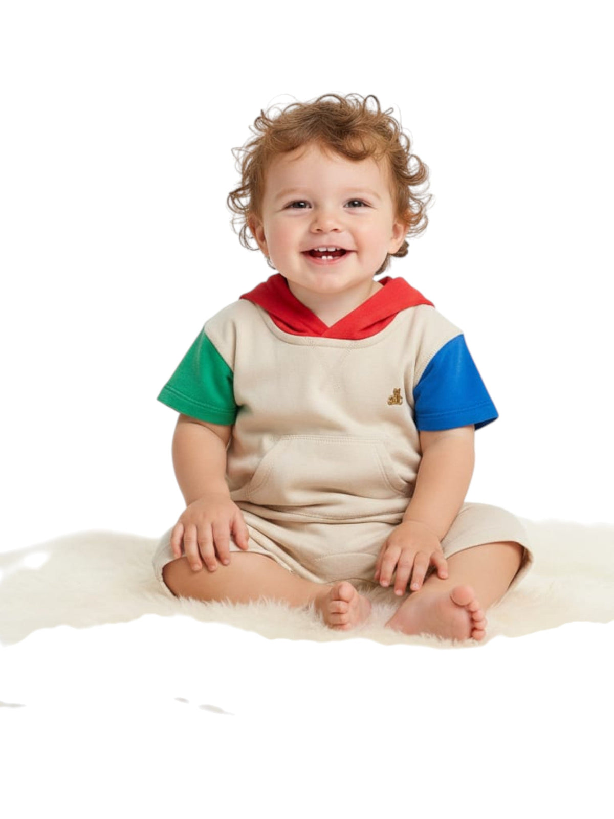 Image for Kids Boy's Colorblocked Jumpsuit,Multi