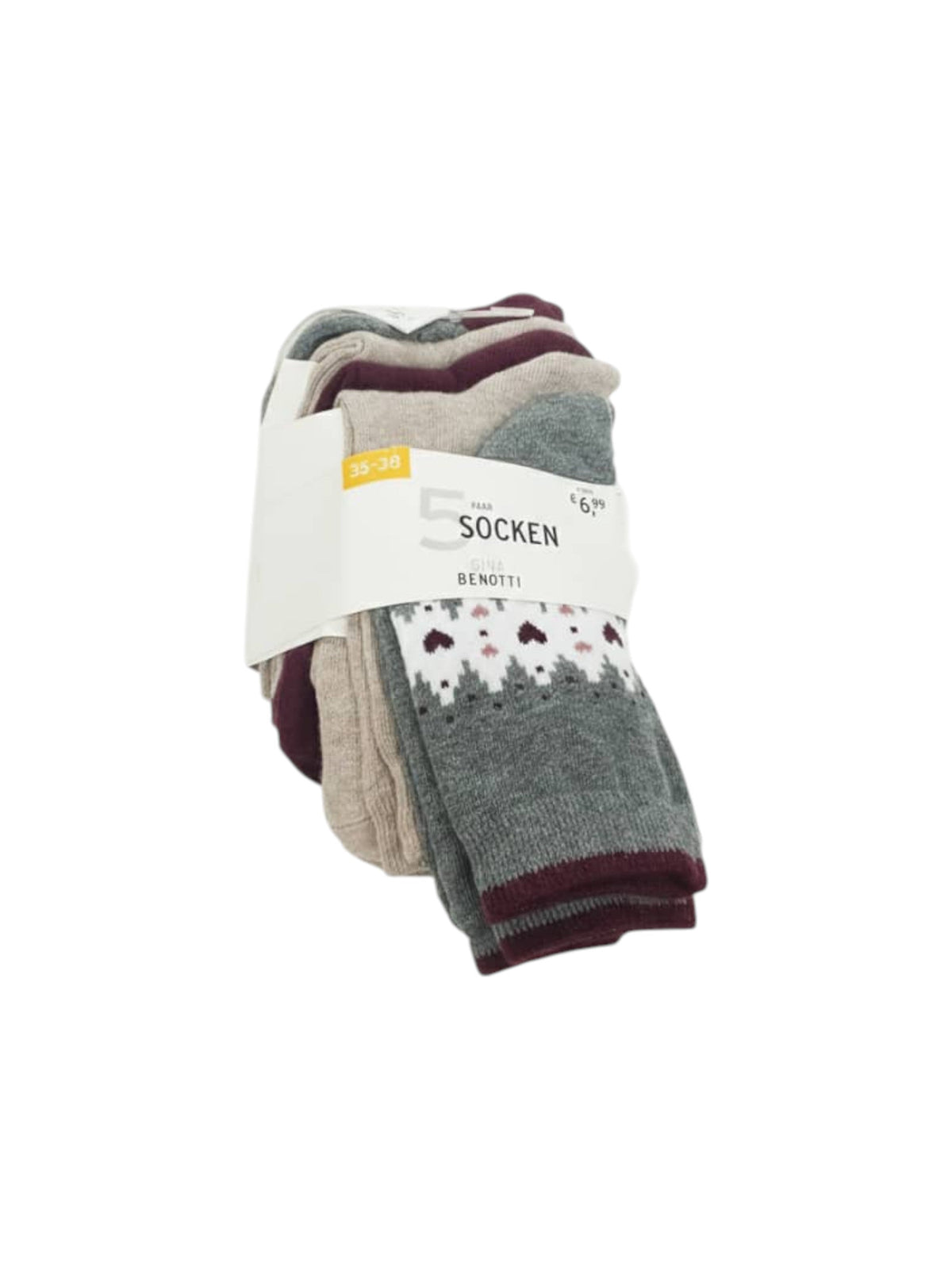 Image for Women�s Knitted Socks Set 5Pieces,Multi
