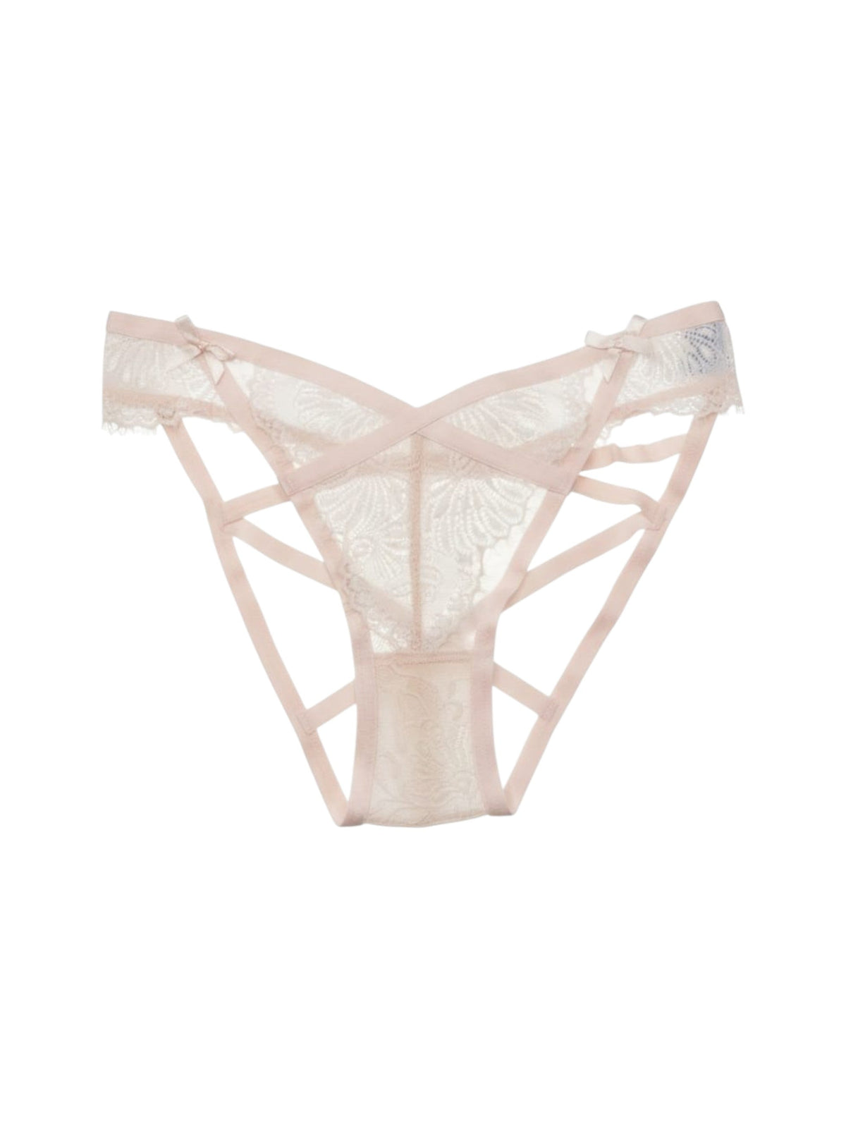 Image for Women's Lace Bikini Bottom,Light Pink