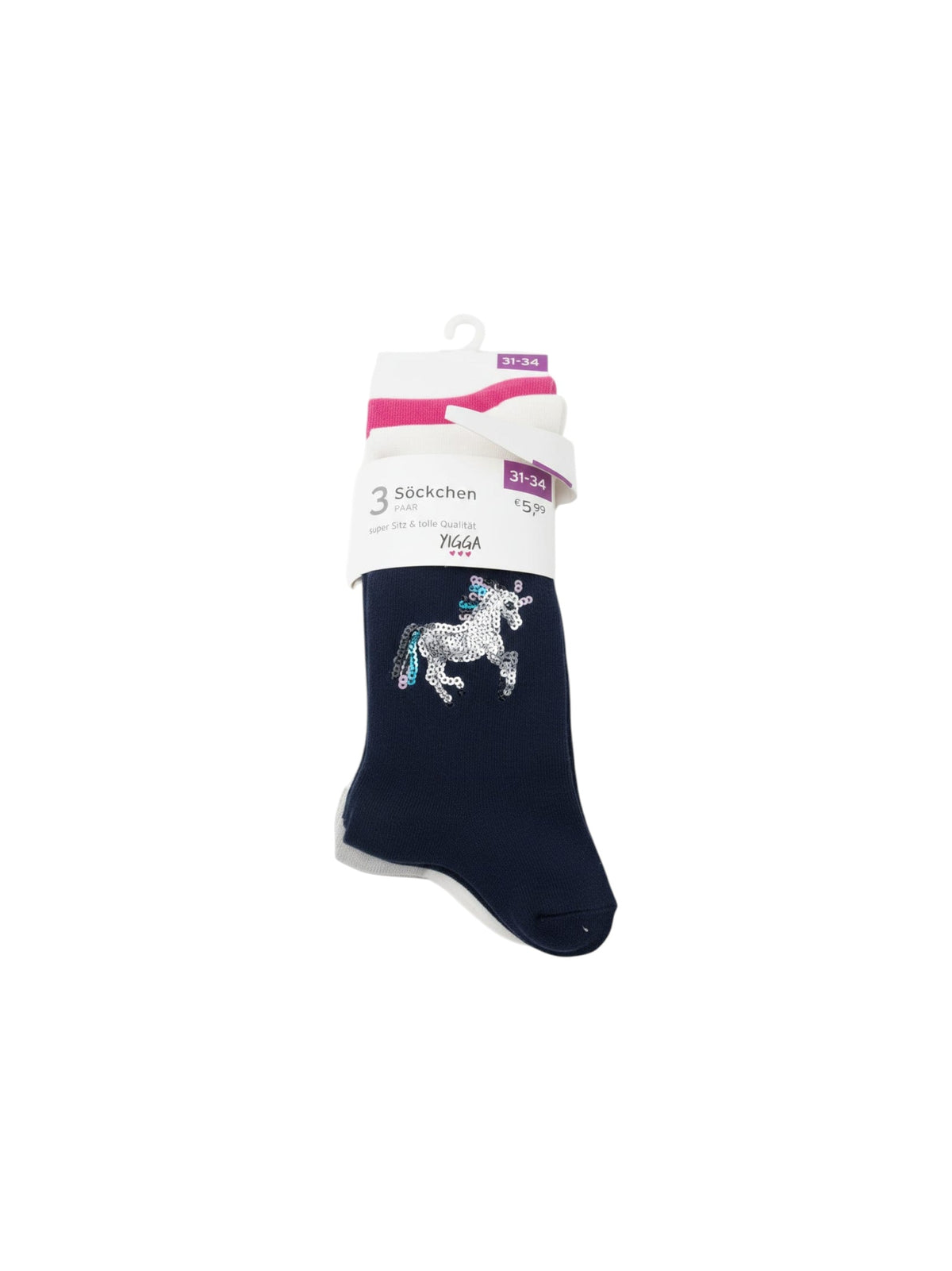 Image for Kids Girl�s Knitted Socks Set 3Pieces,Multi