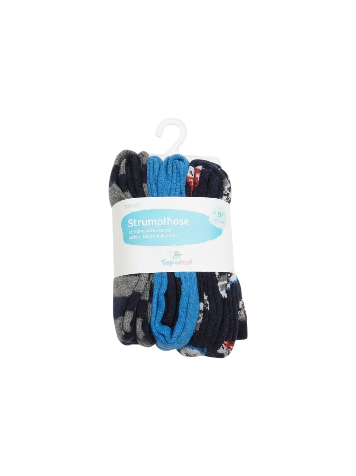 Image for Kids Boy�s Printed Tights Set 3Pieces, Multi