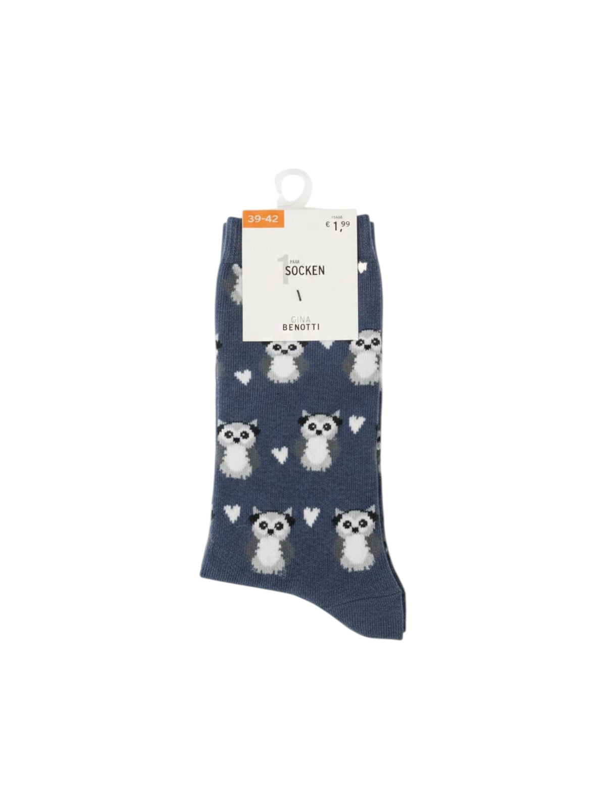 Image for Women�s Printed Socks,Navy