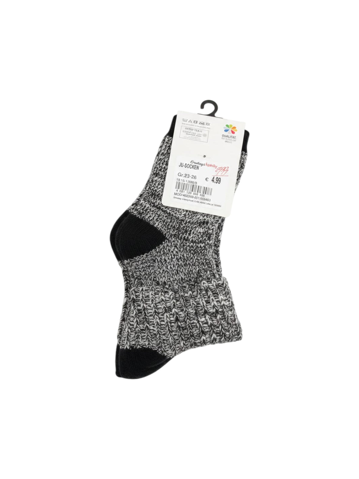 Image for Kids Girl�s Knitted Socks Set 2 Pieces,Grey