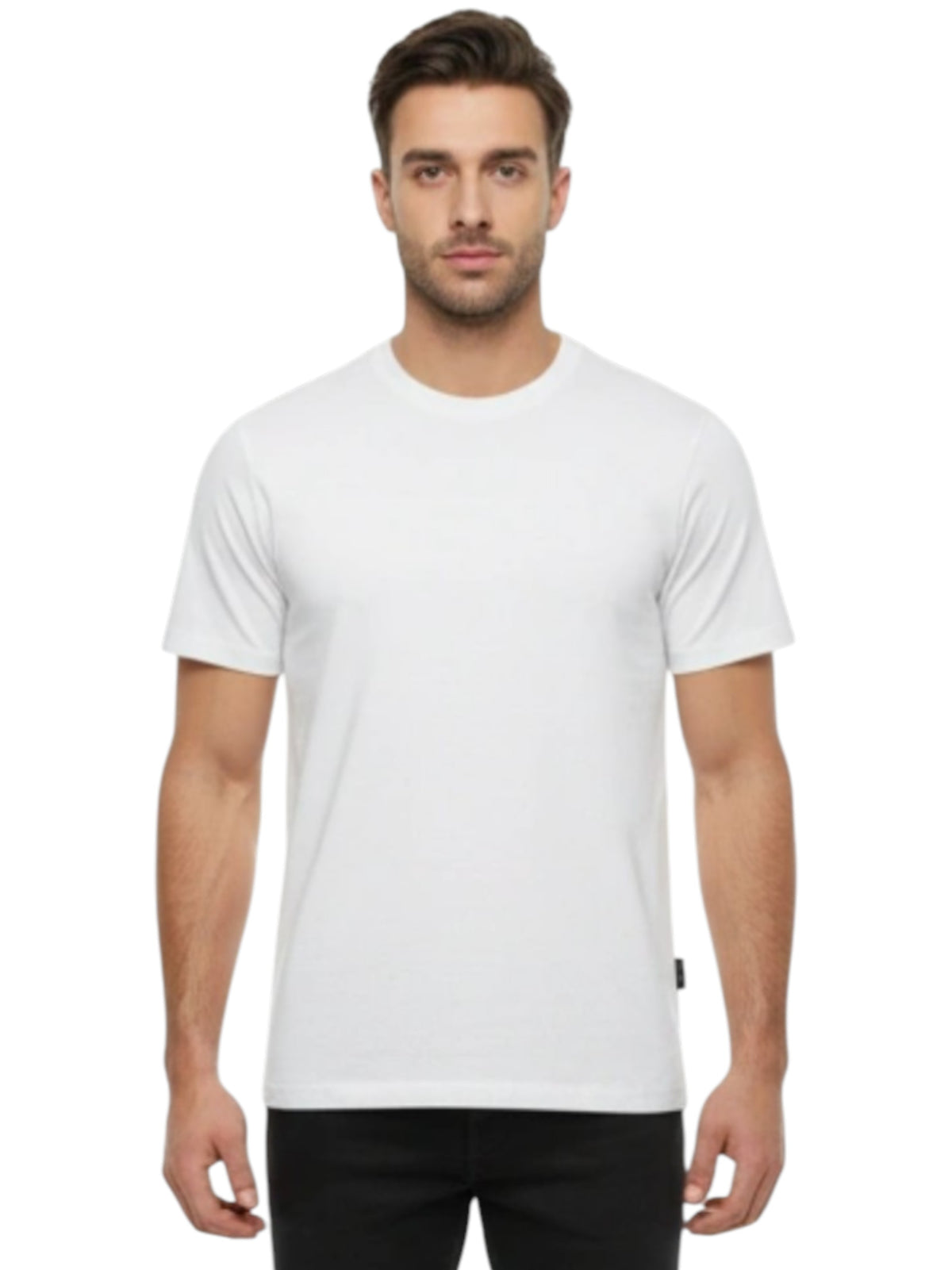 Image for Men's Plain Top,White