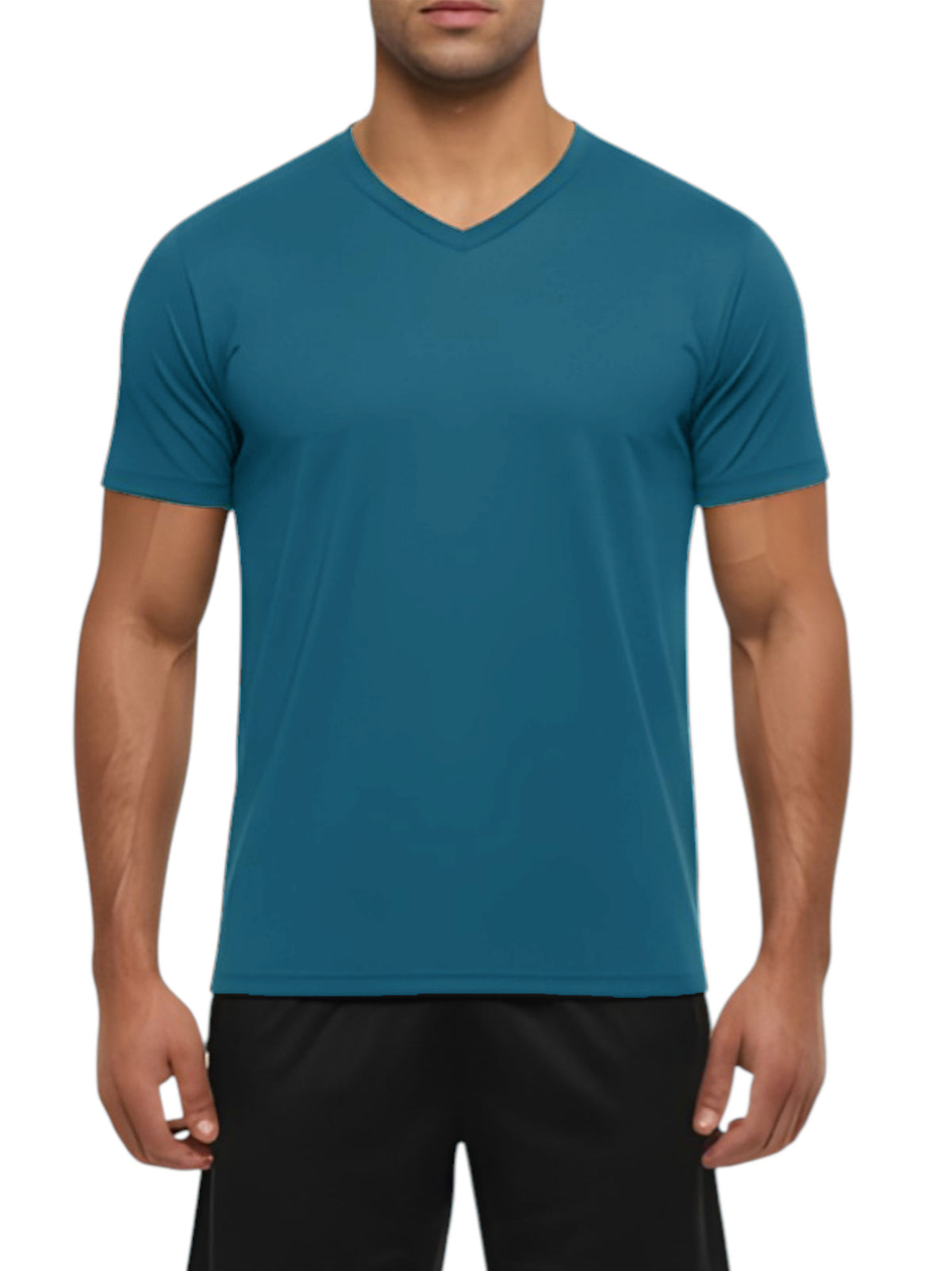 Image for Men's Textured Top,Dusty Blue