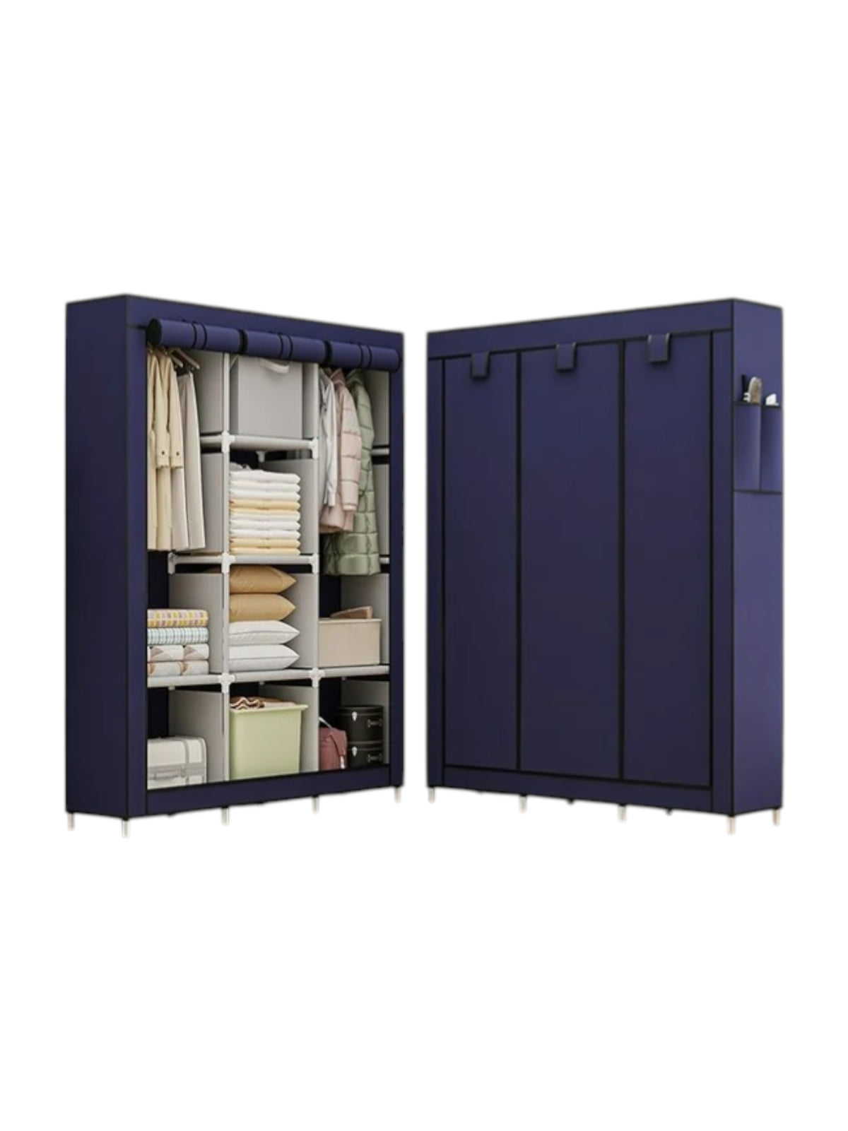 Image for Portable Fabric Wardrobe Organizer