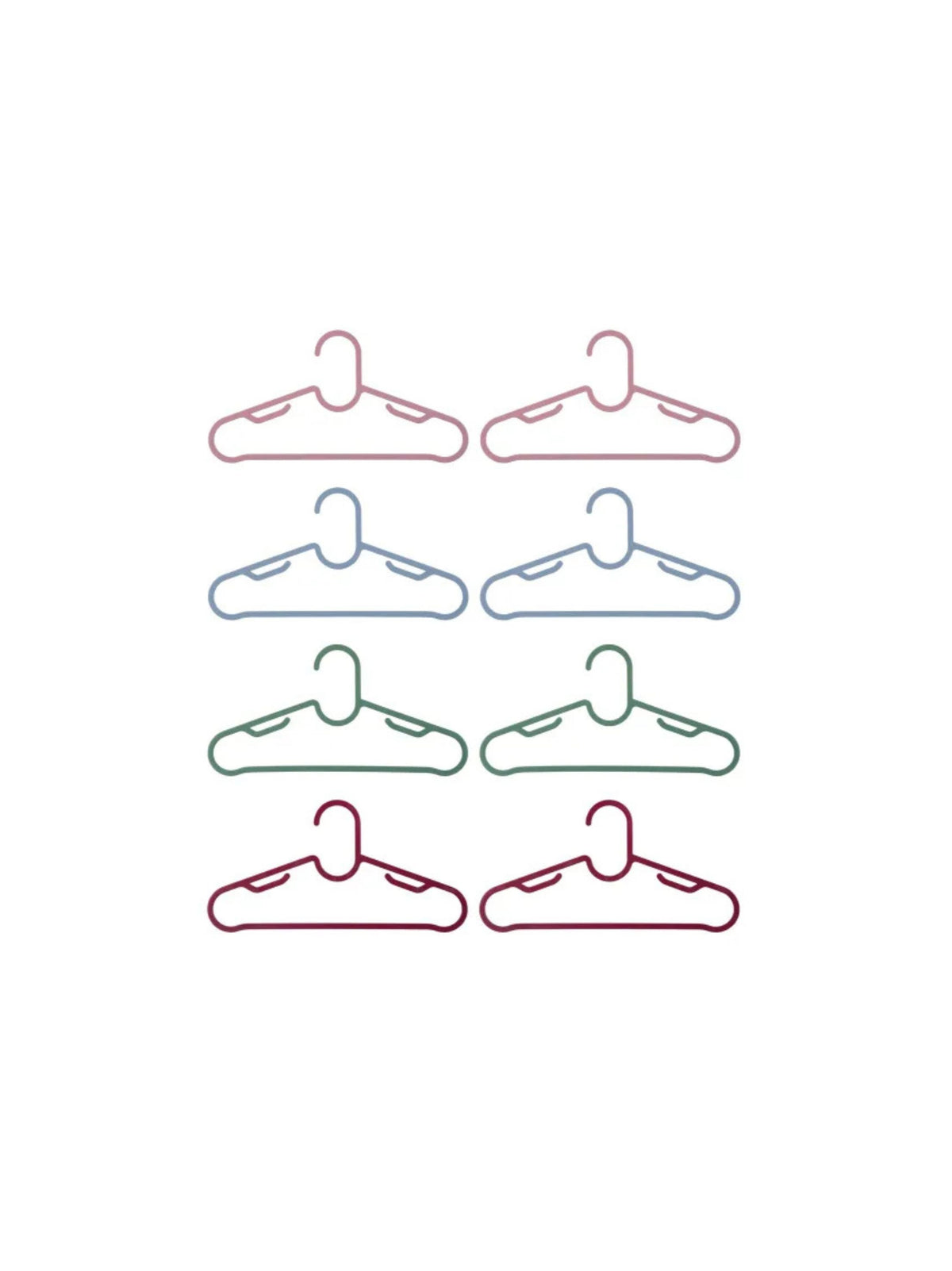 Image for Set Of Children'S Clothes Hangers