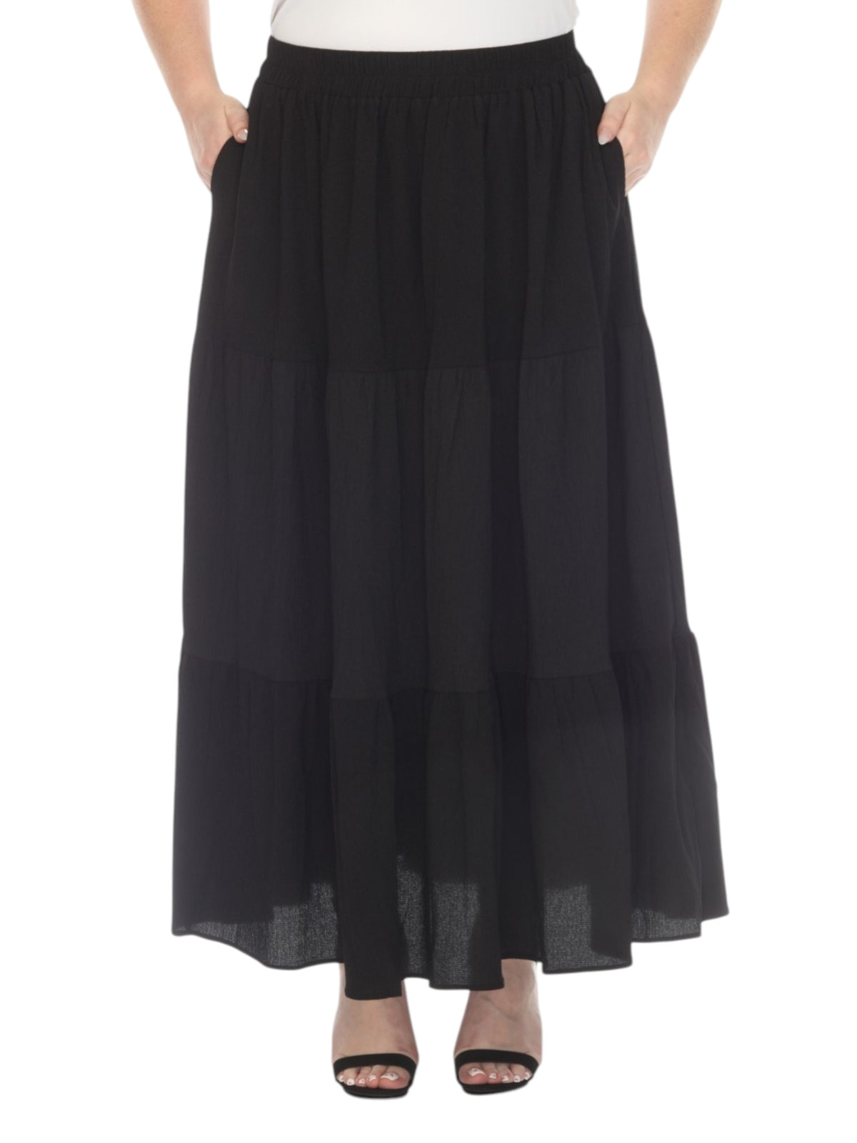 Image for Women's Plain Skirt,Black