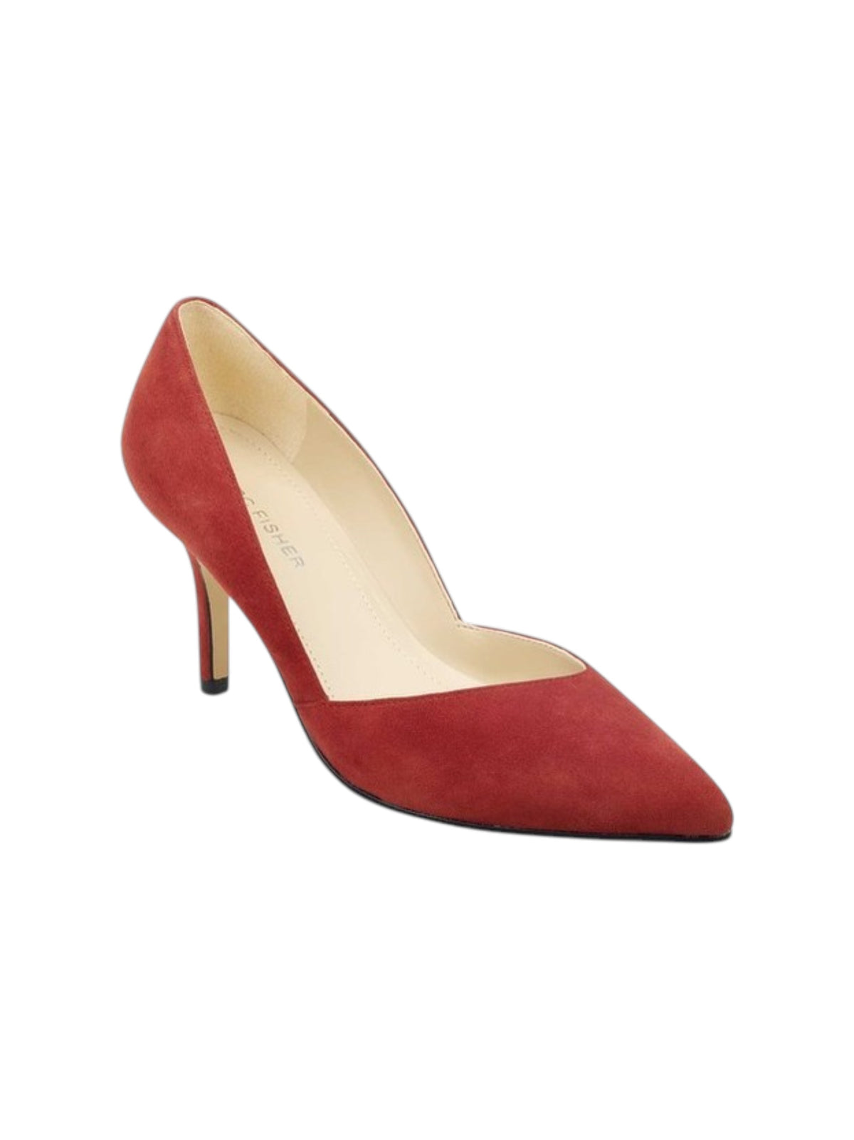 Image for Women's Plain Heeled Shoes,Red