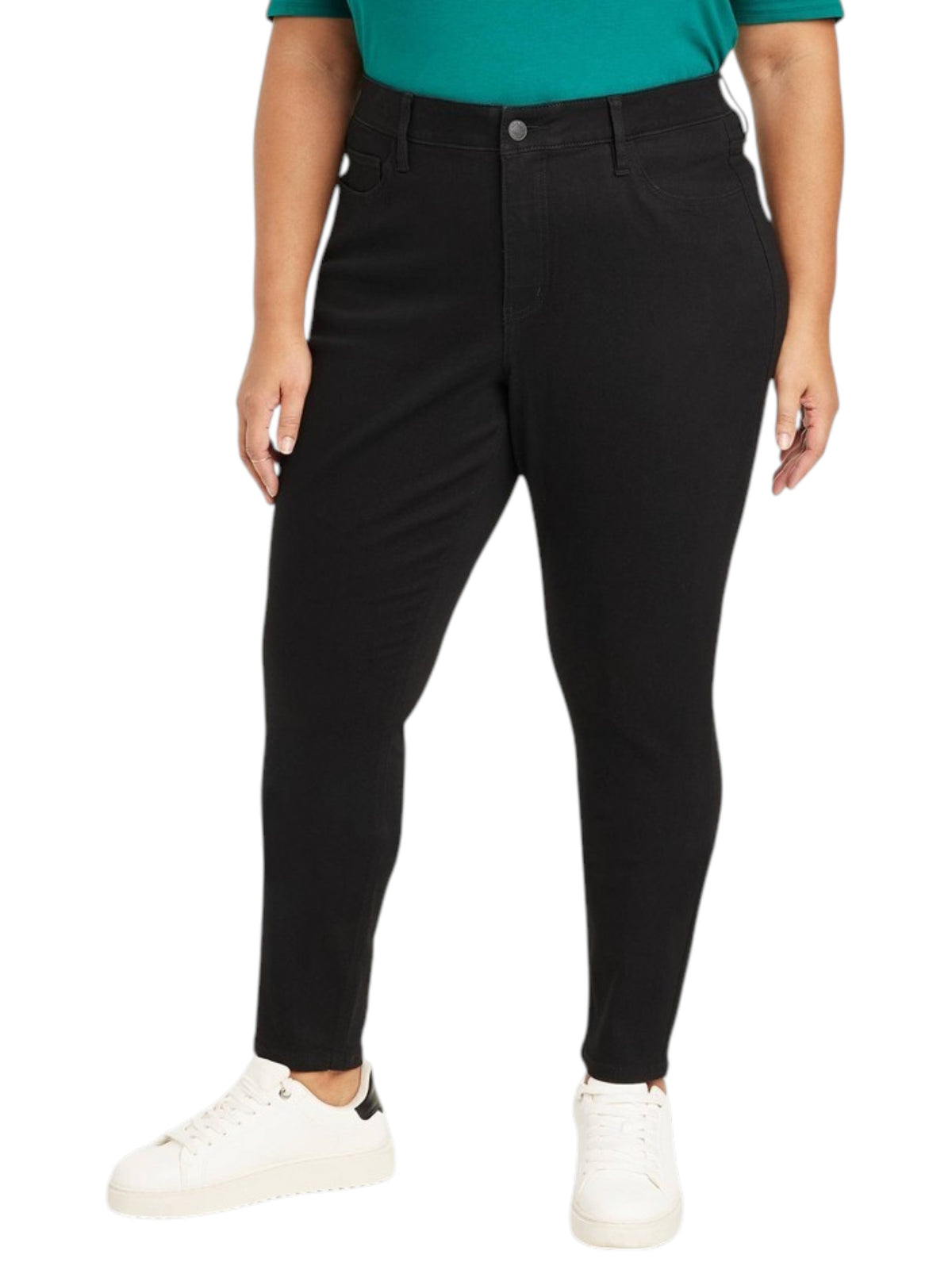 Image for Women's Plain Jeans,Black