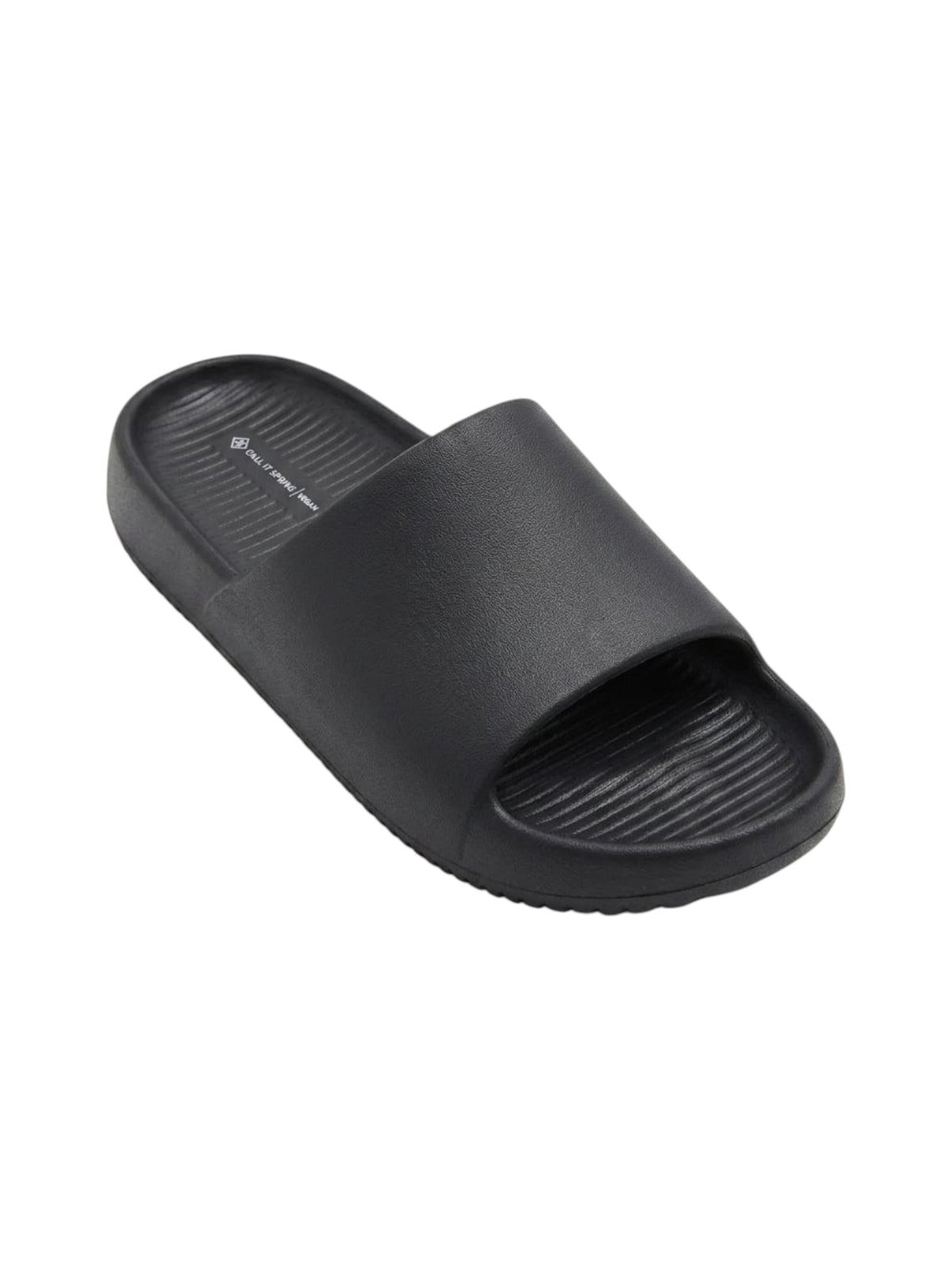 Image for Men's Plain Slipper,Black