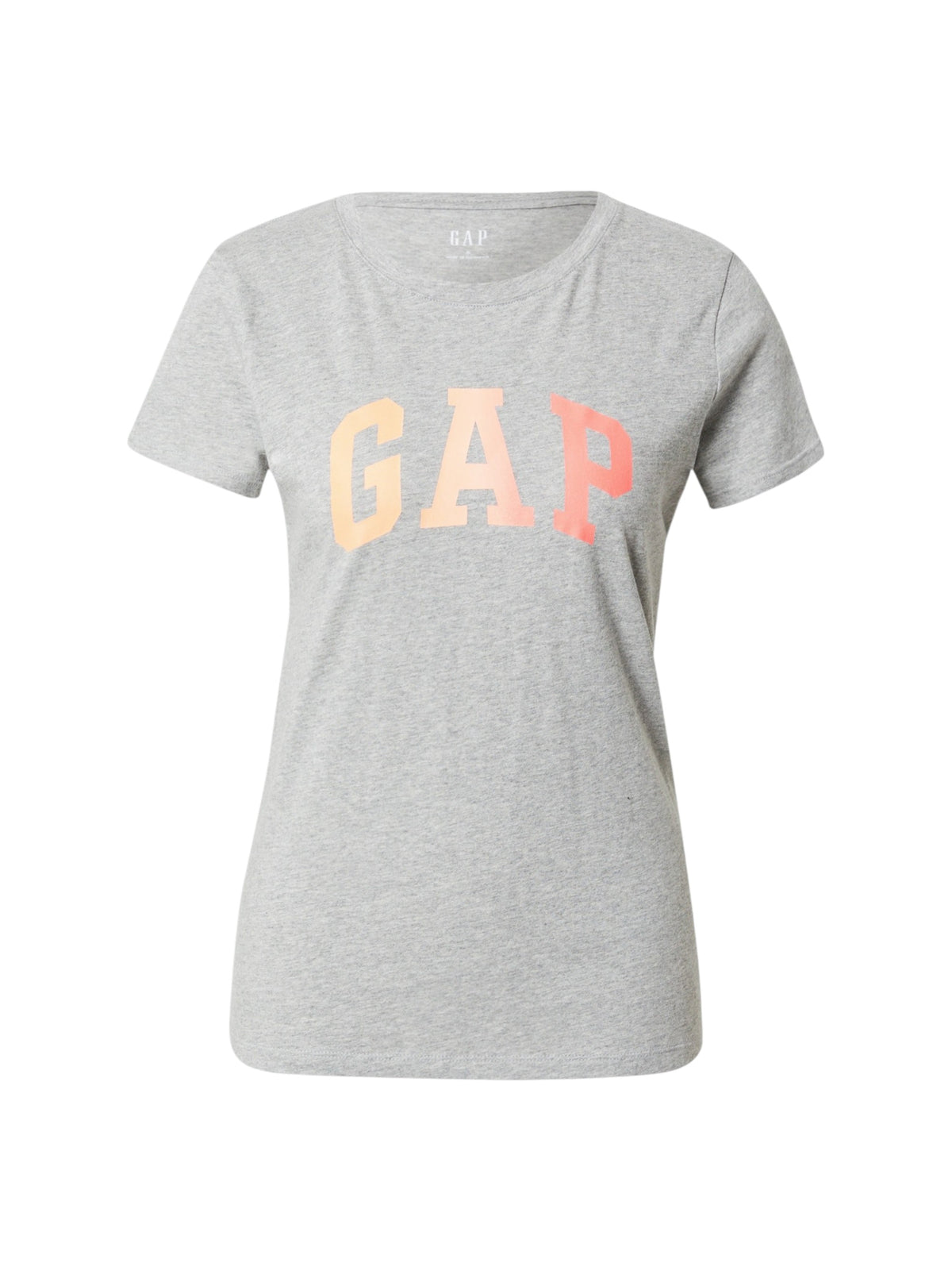 Image for Women's Brand Logo Printed Top,Grey