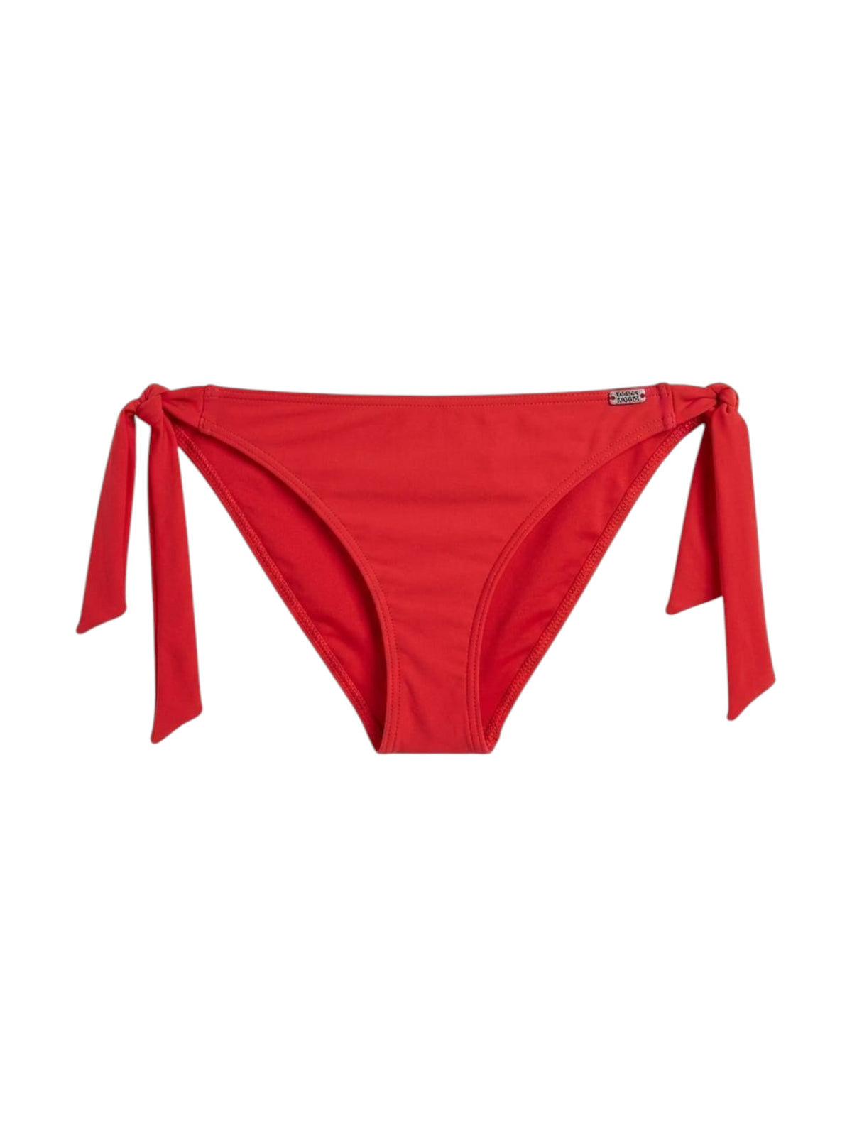 Image for Women's Plain Solid Bikini Bottom,Red