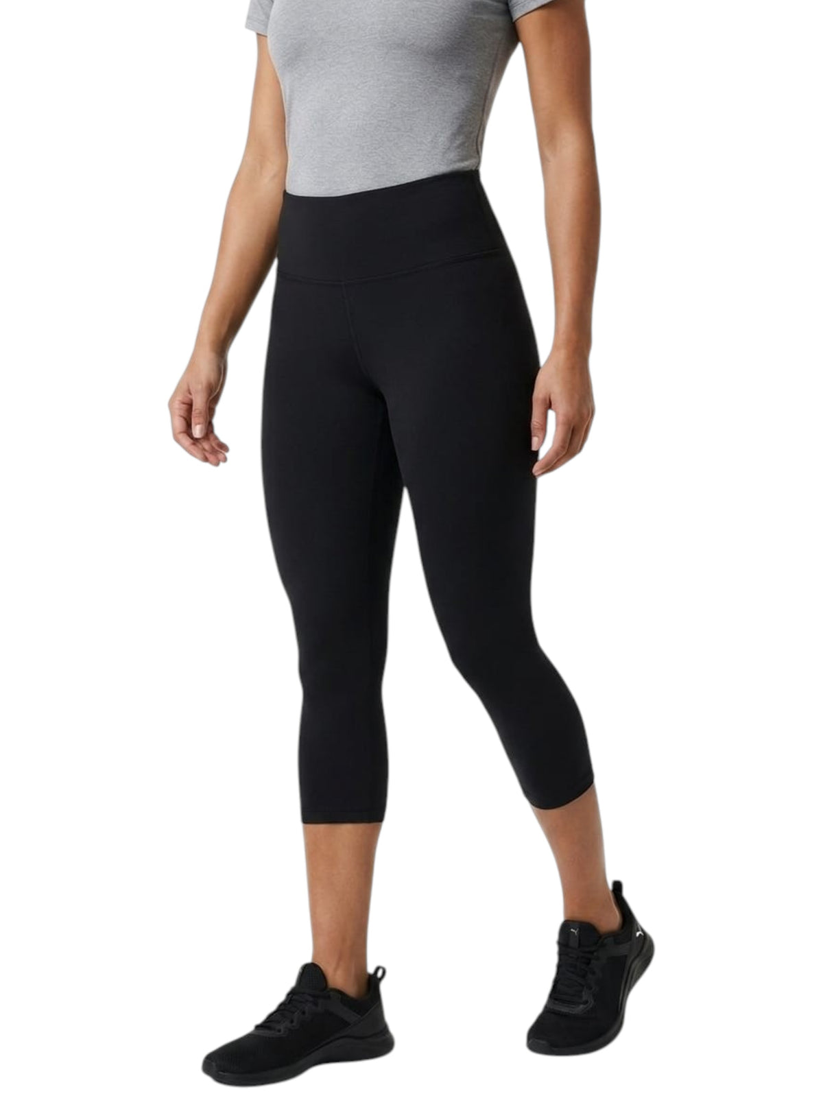 Image for Women's Plain Solid Legging,Black