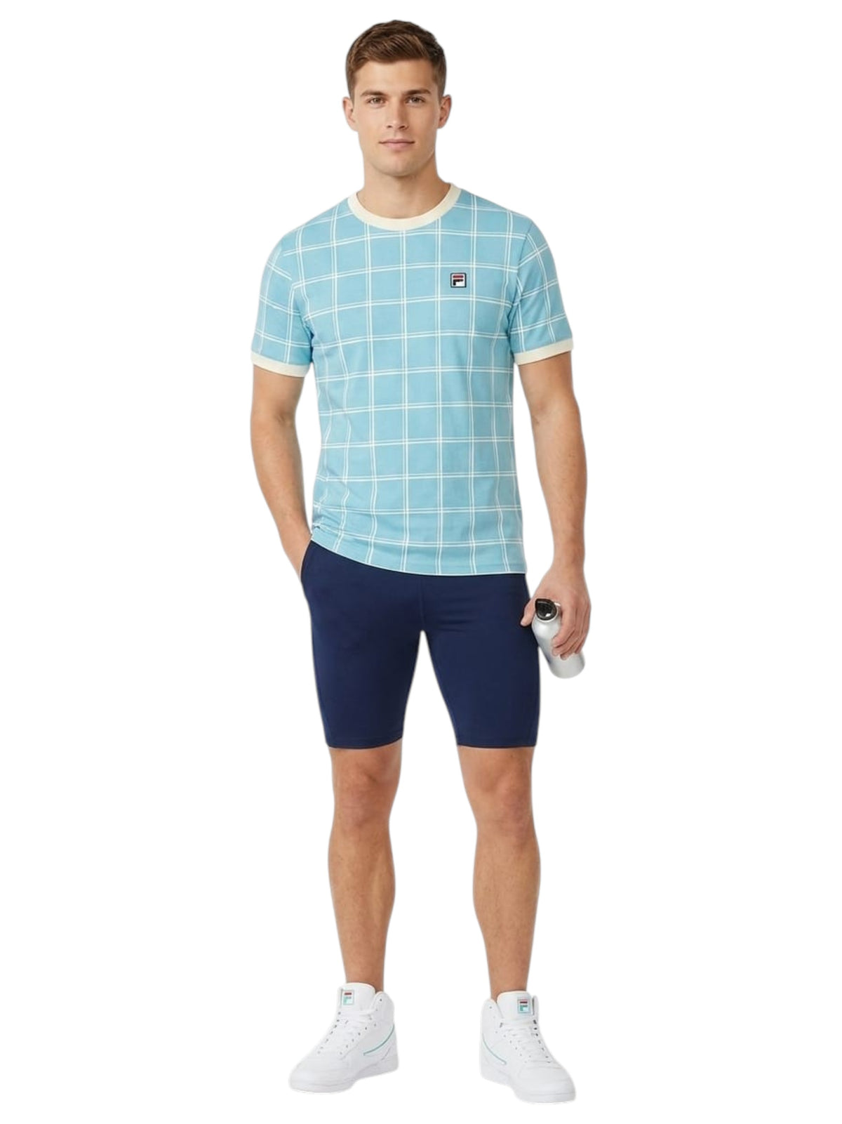Image for Men's Plaid Top,Blue