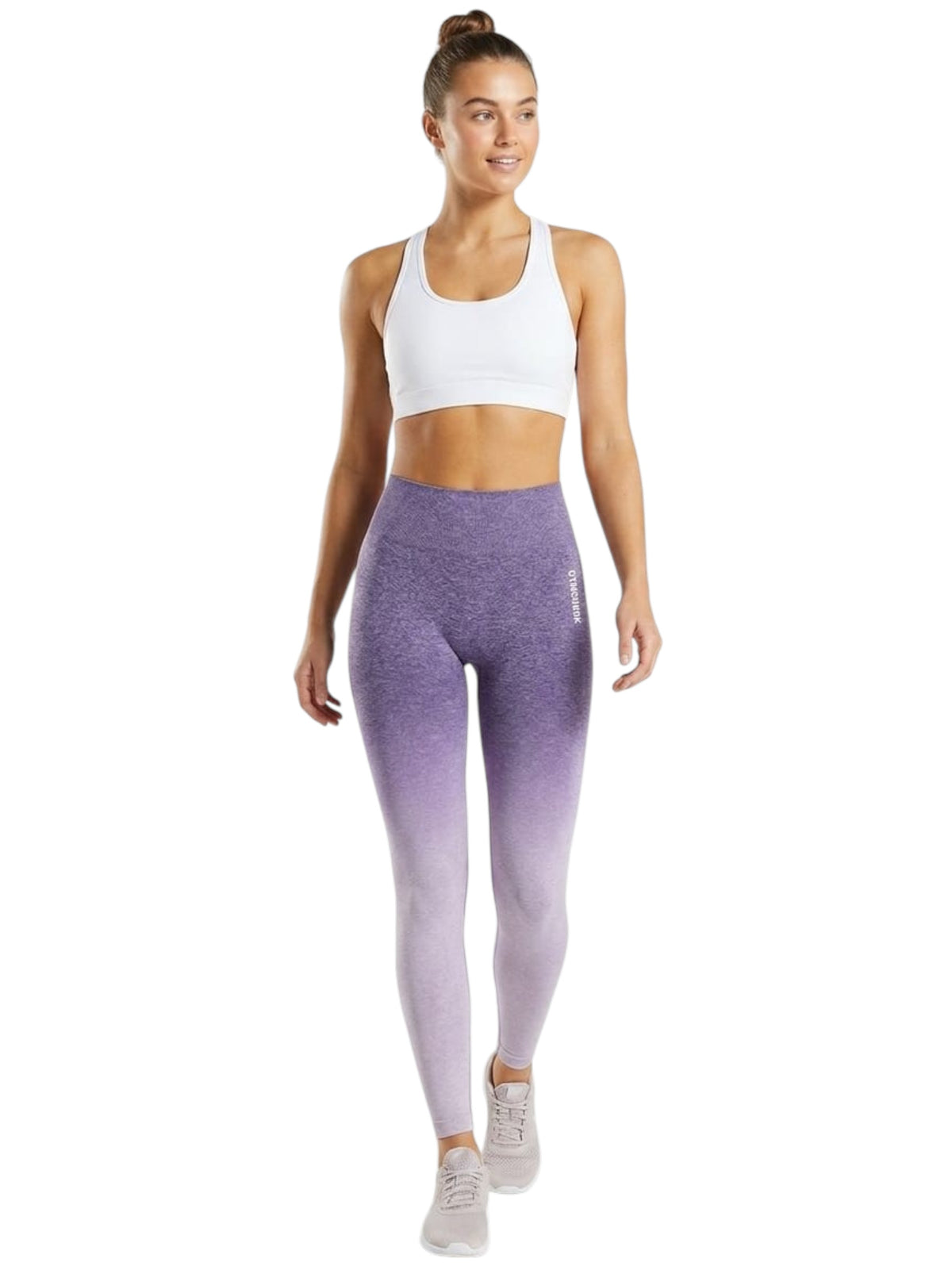 Image for Women's Colorblocked Legging,Purple