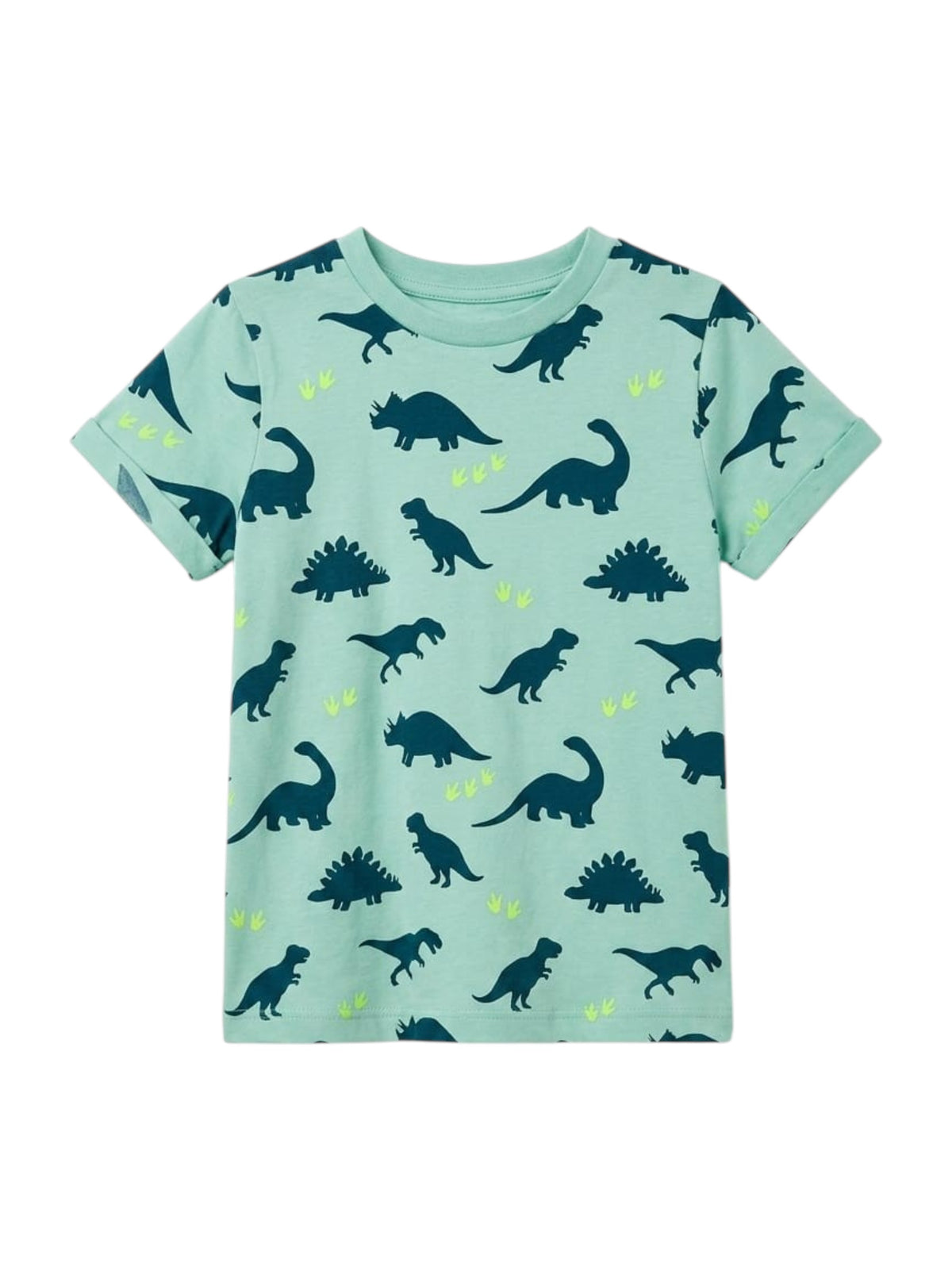 Image for Kids Boy's Printed Top,Mint Blue