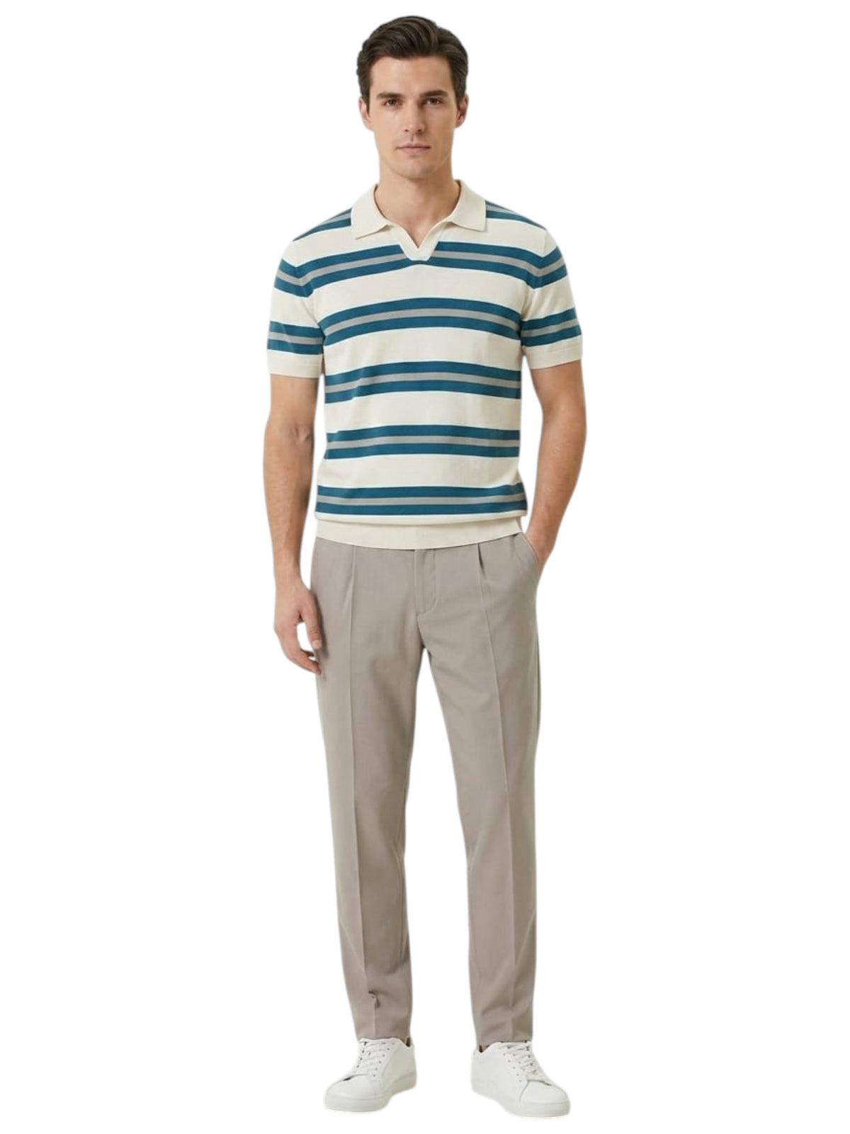 Image for Men's Striped Top,Multi
