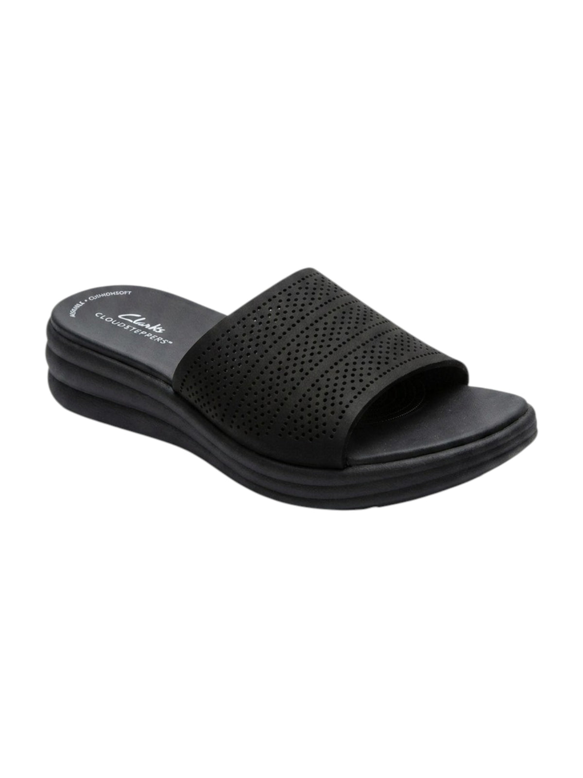 Image for Women's Plain Slippers,Black