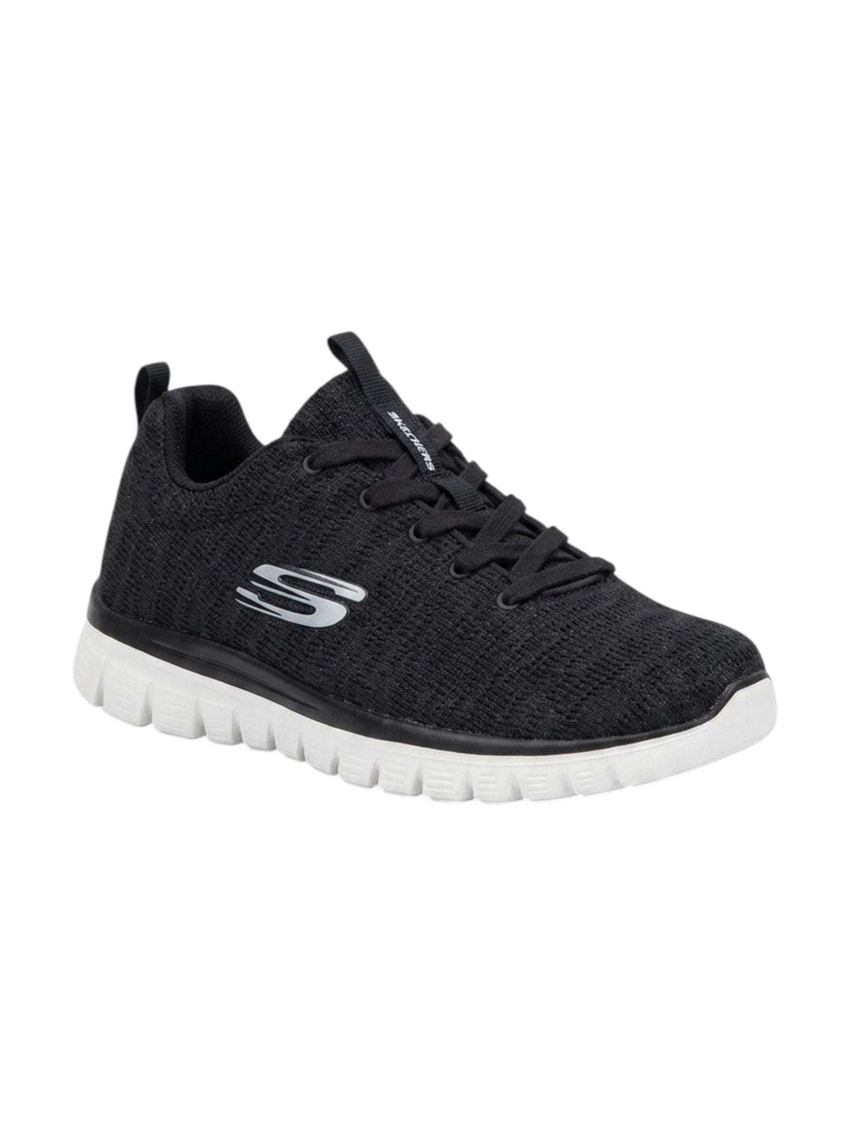 Image for Men's Logo Patched Shoes,Black