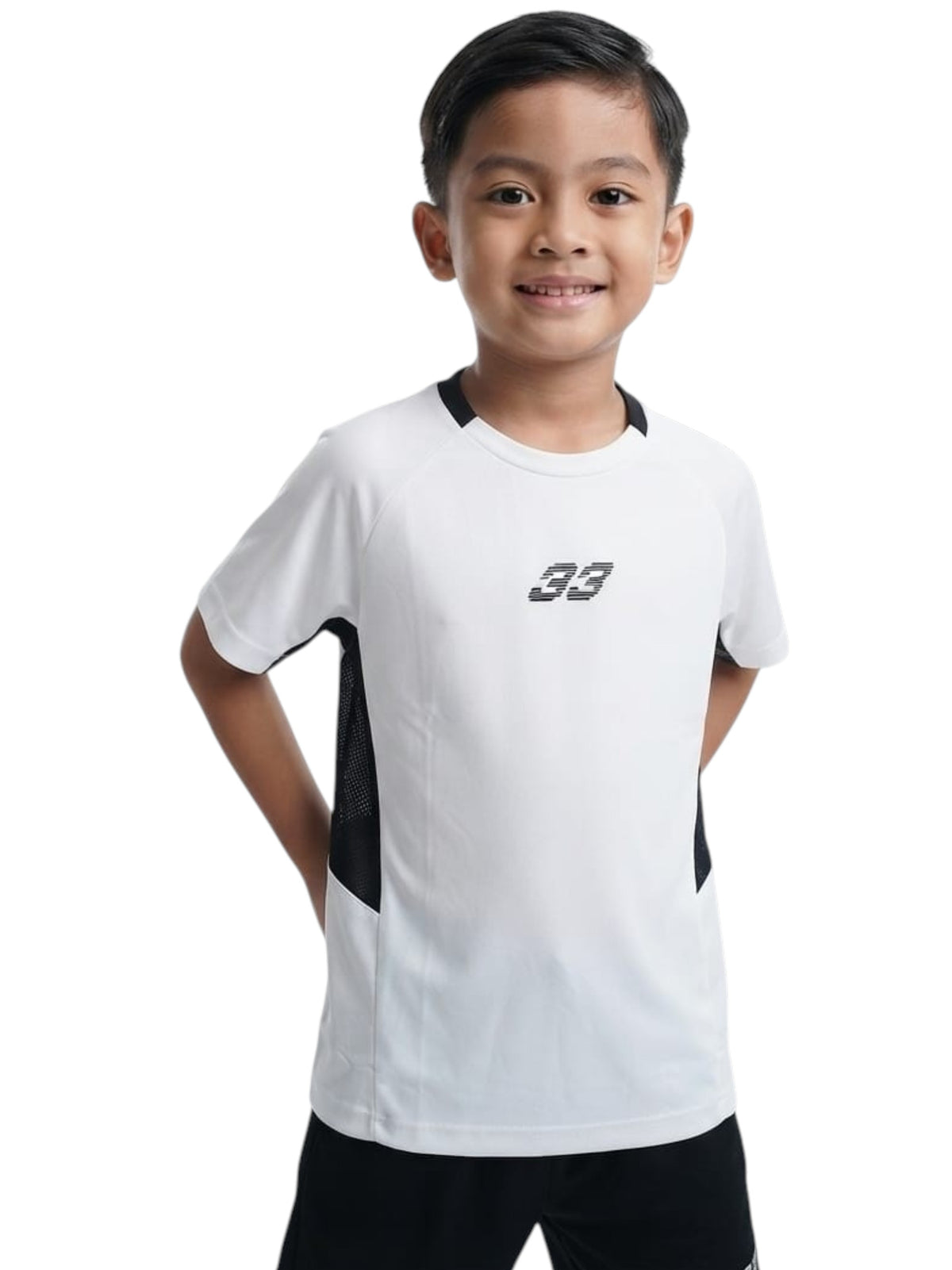 Image for Kids Boy's Plain Top,White