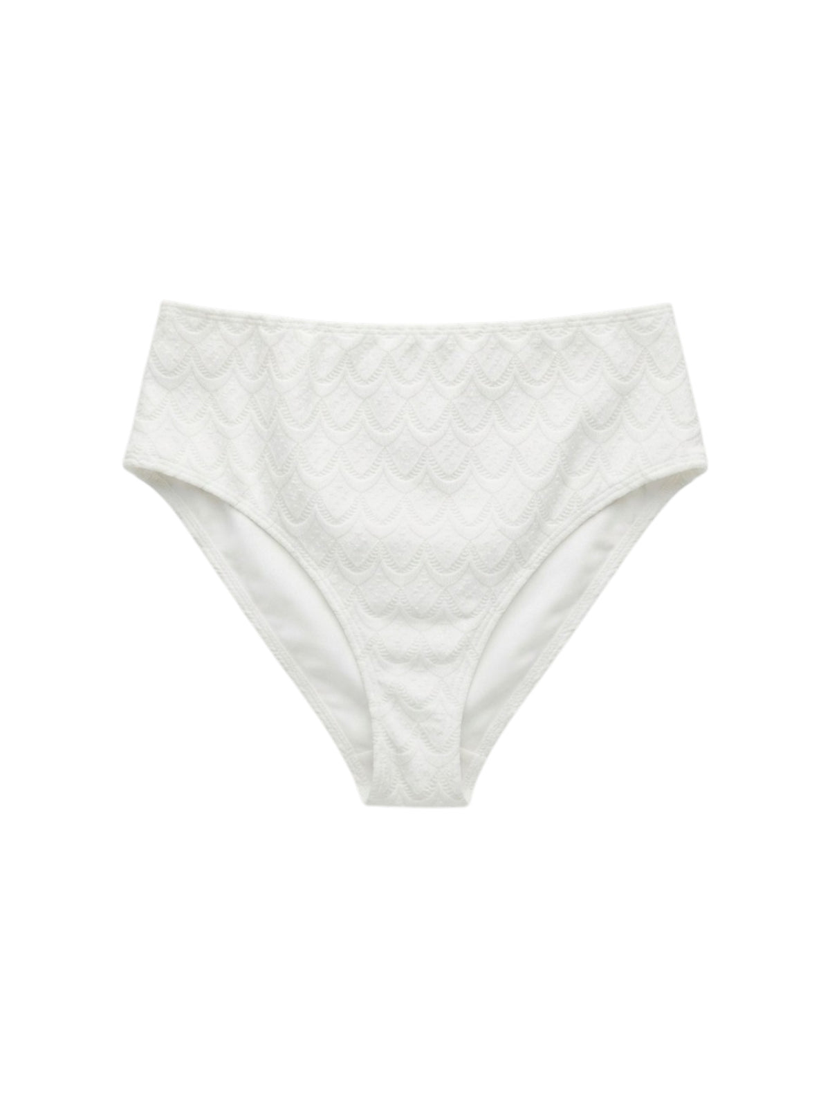 Image for Women's Printed Bikini Bottom,White